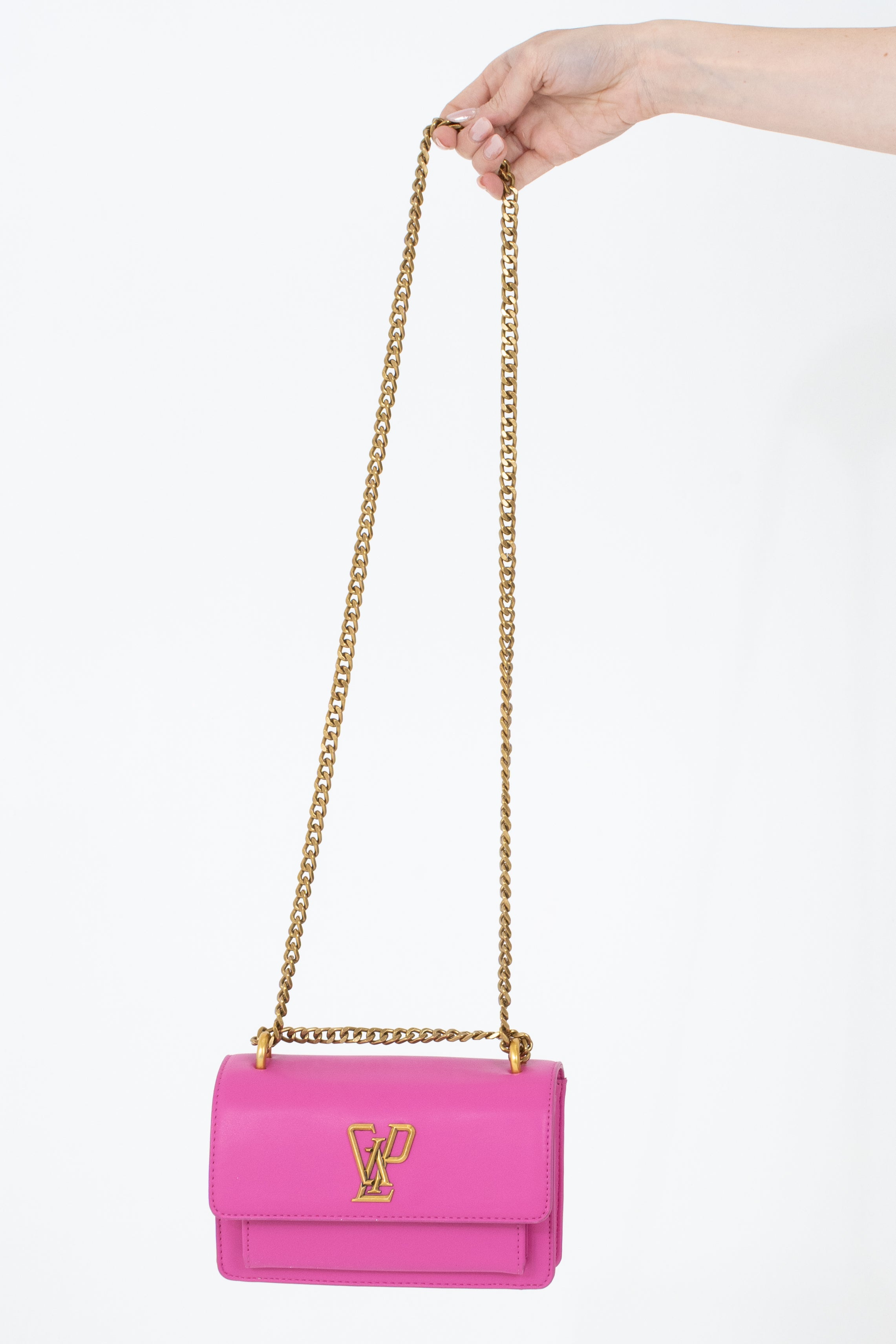 Borsa a spalla con monogramma