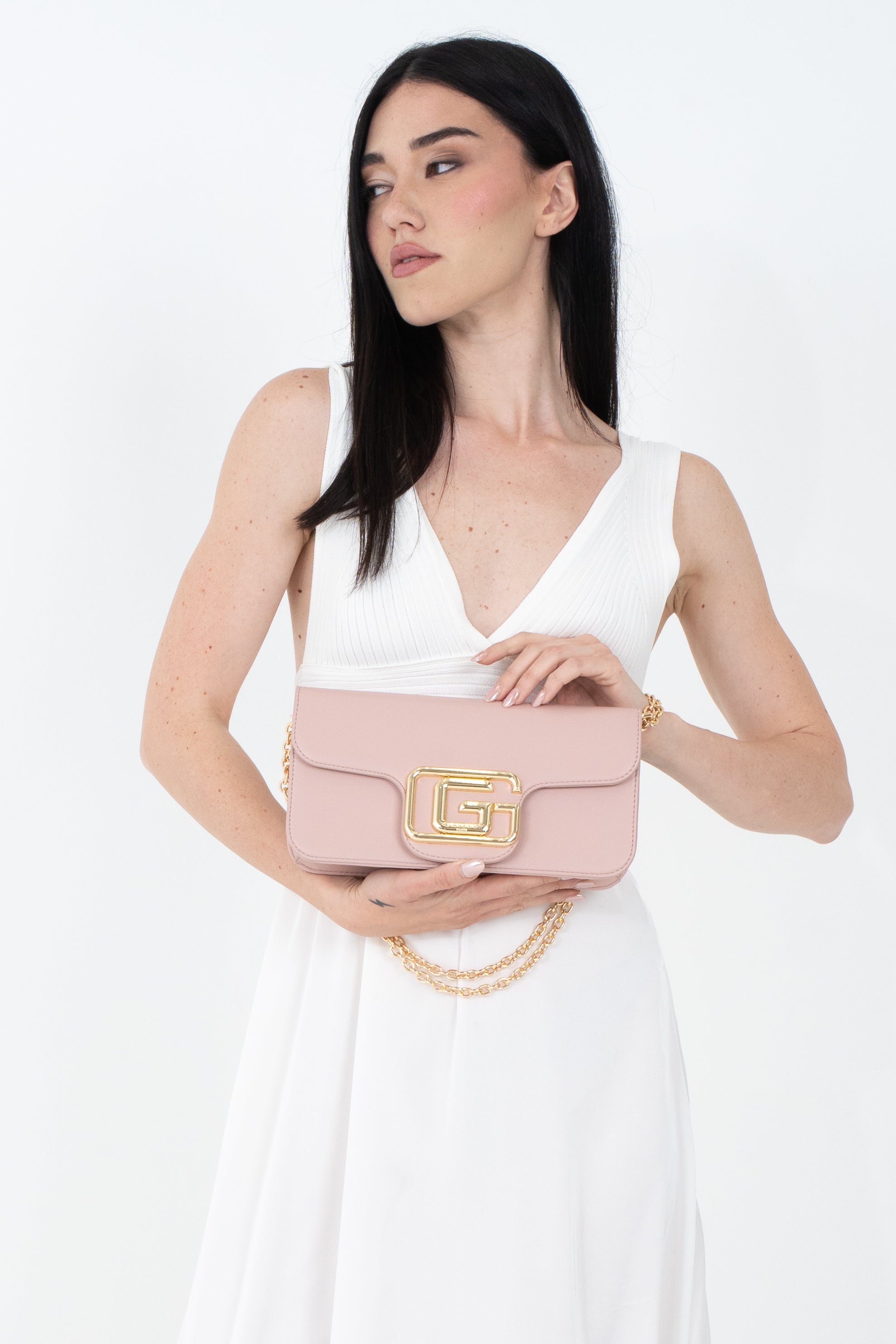 Borsa baguette a spalla