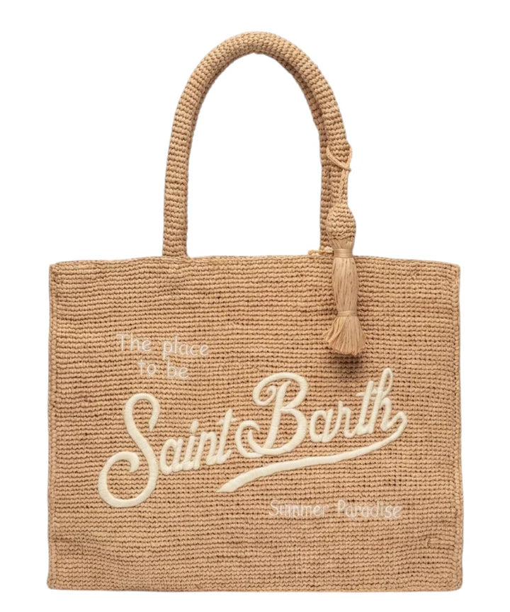 Borsa Vanity Raffia
