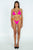 4GIVENESS Costume bikini triangolo e slip silky colorful