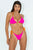 4GIVENESS Costume bikini triangolo e slip silky colorful