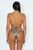 4giveness Costume bikini triangolo e slip gloss gold