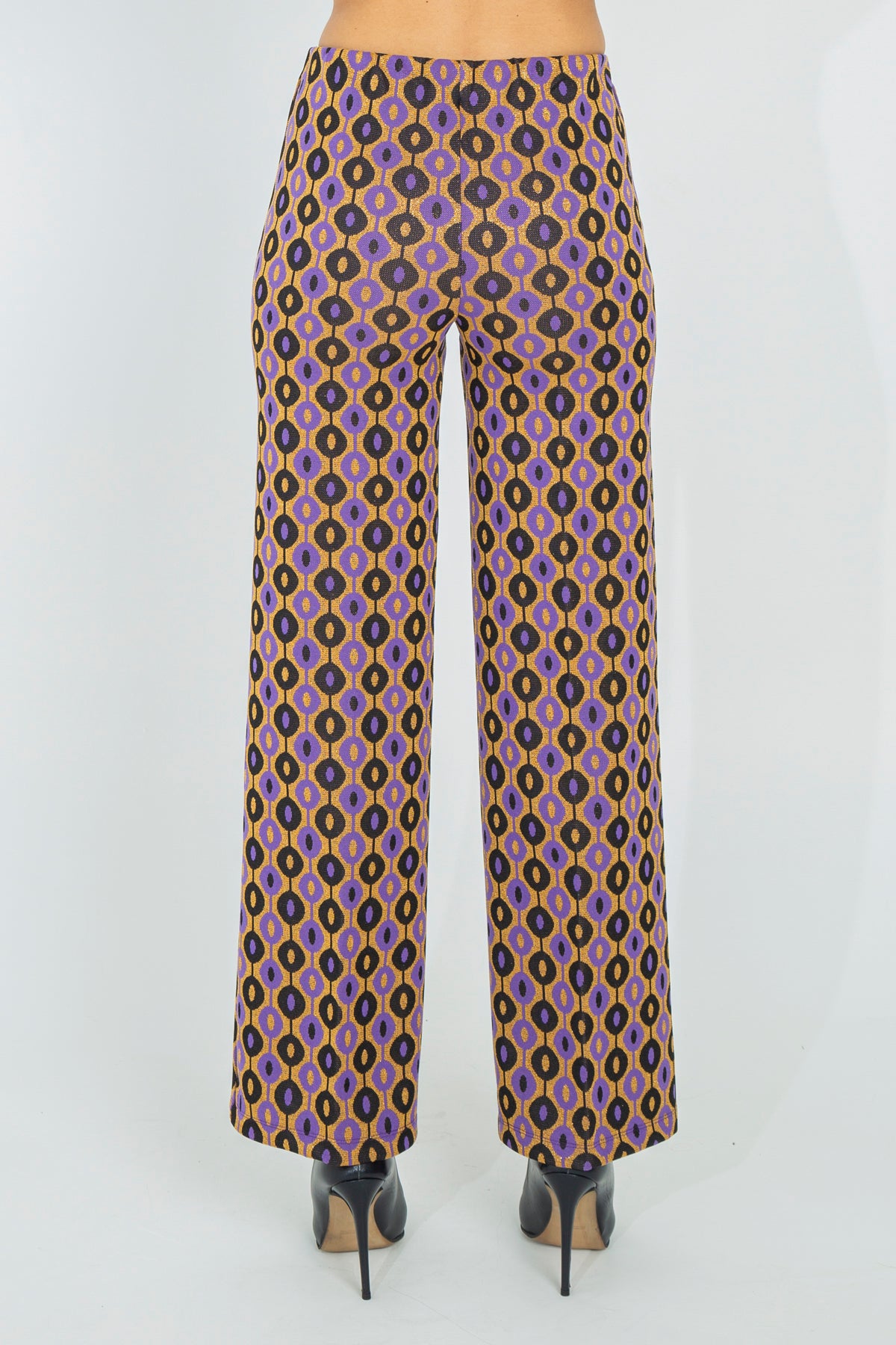 Palazzo trousers in jersey