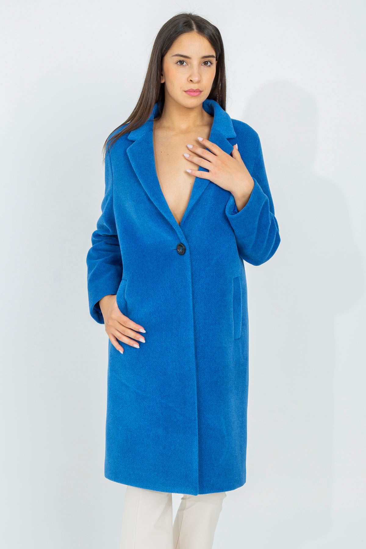 Long wool coat