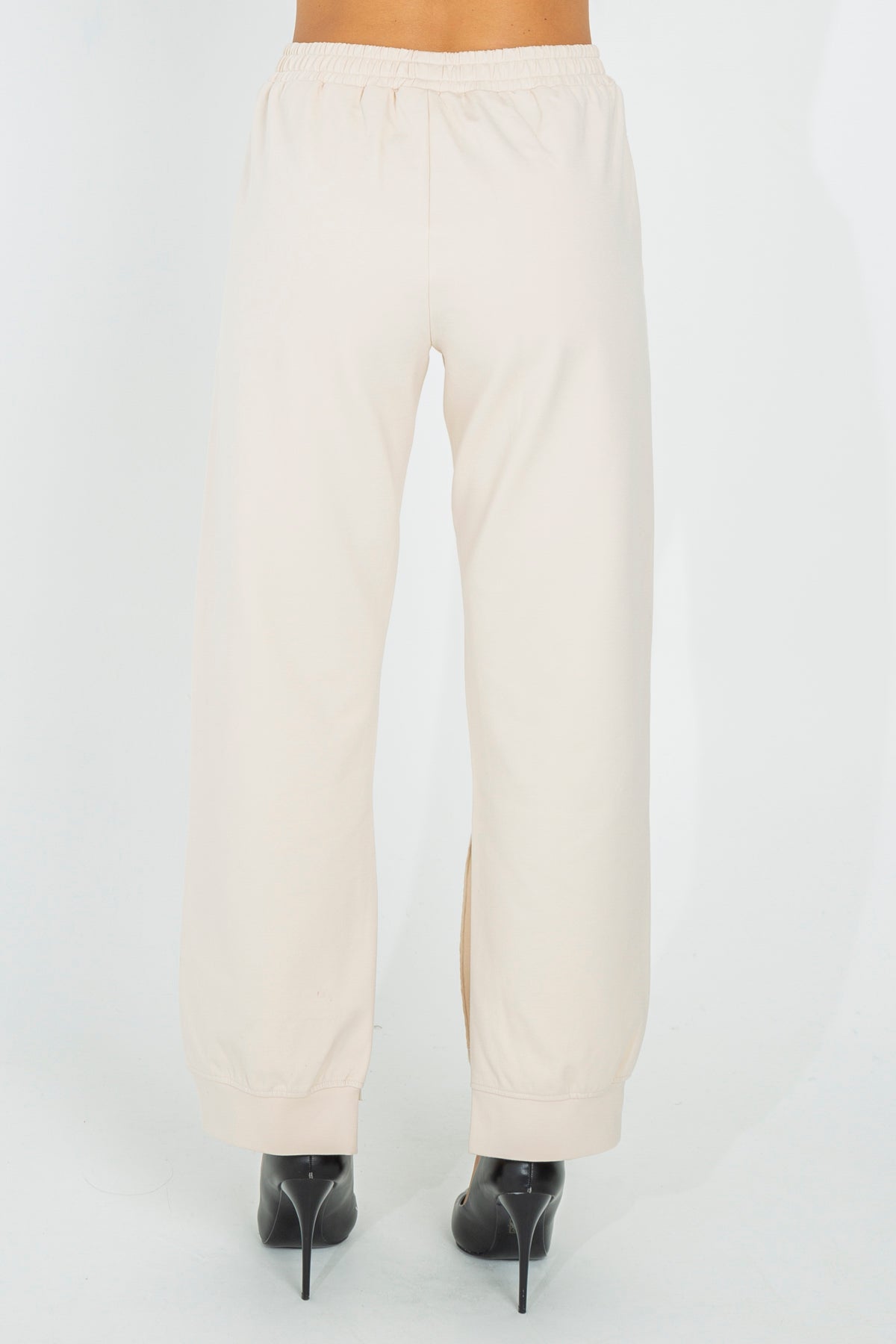 Trousers with openings