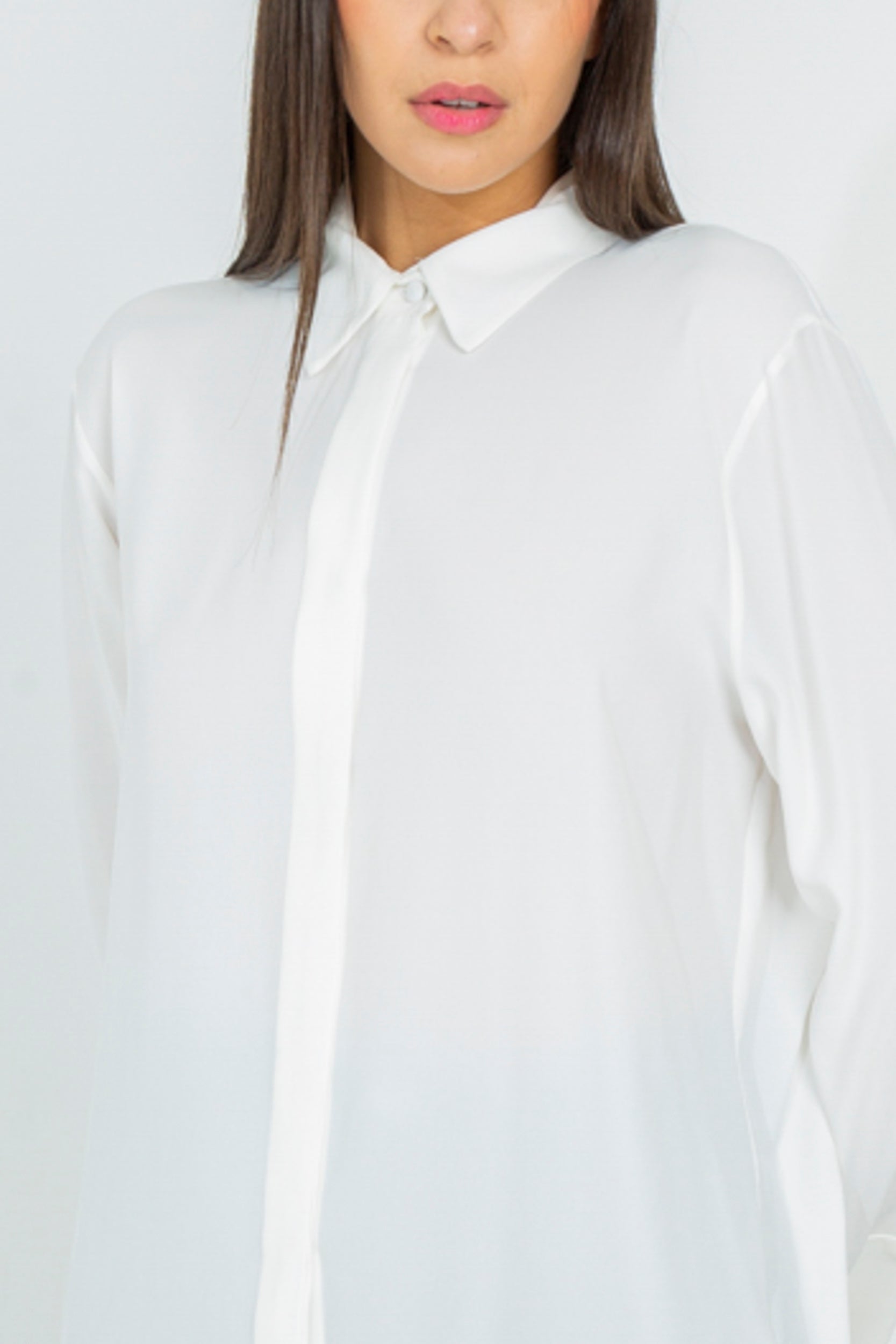 Classic silk shirt