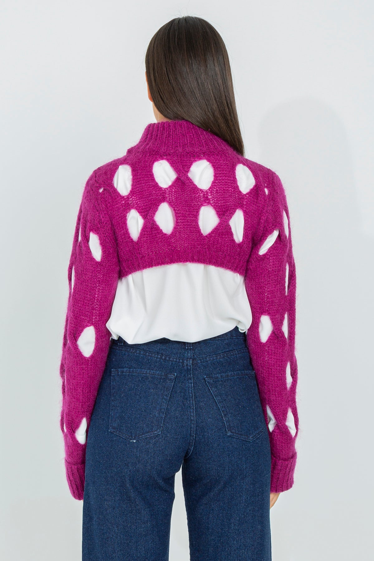 Wool bolero