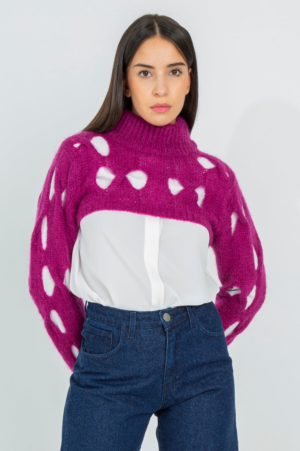 Wool bolero