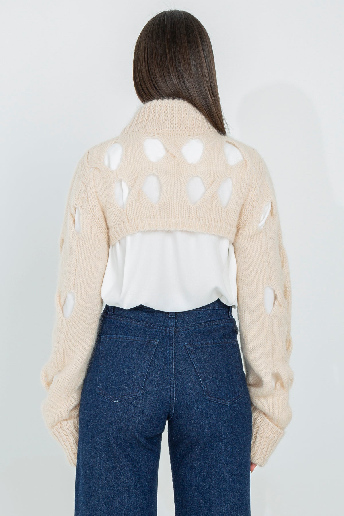 Wool bolero