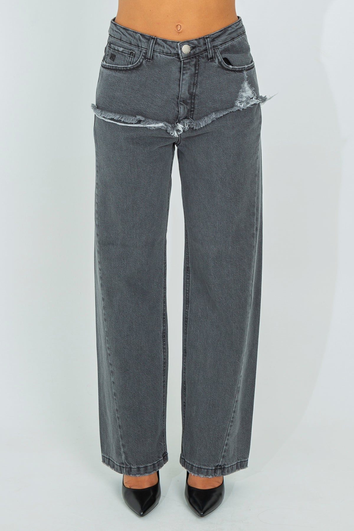 Wide leg jeans used