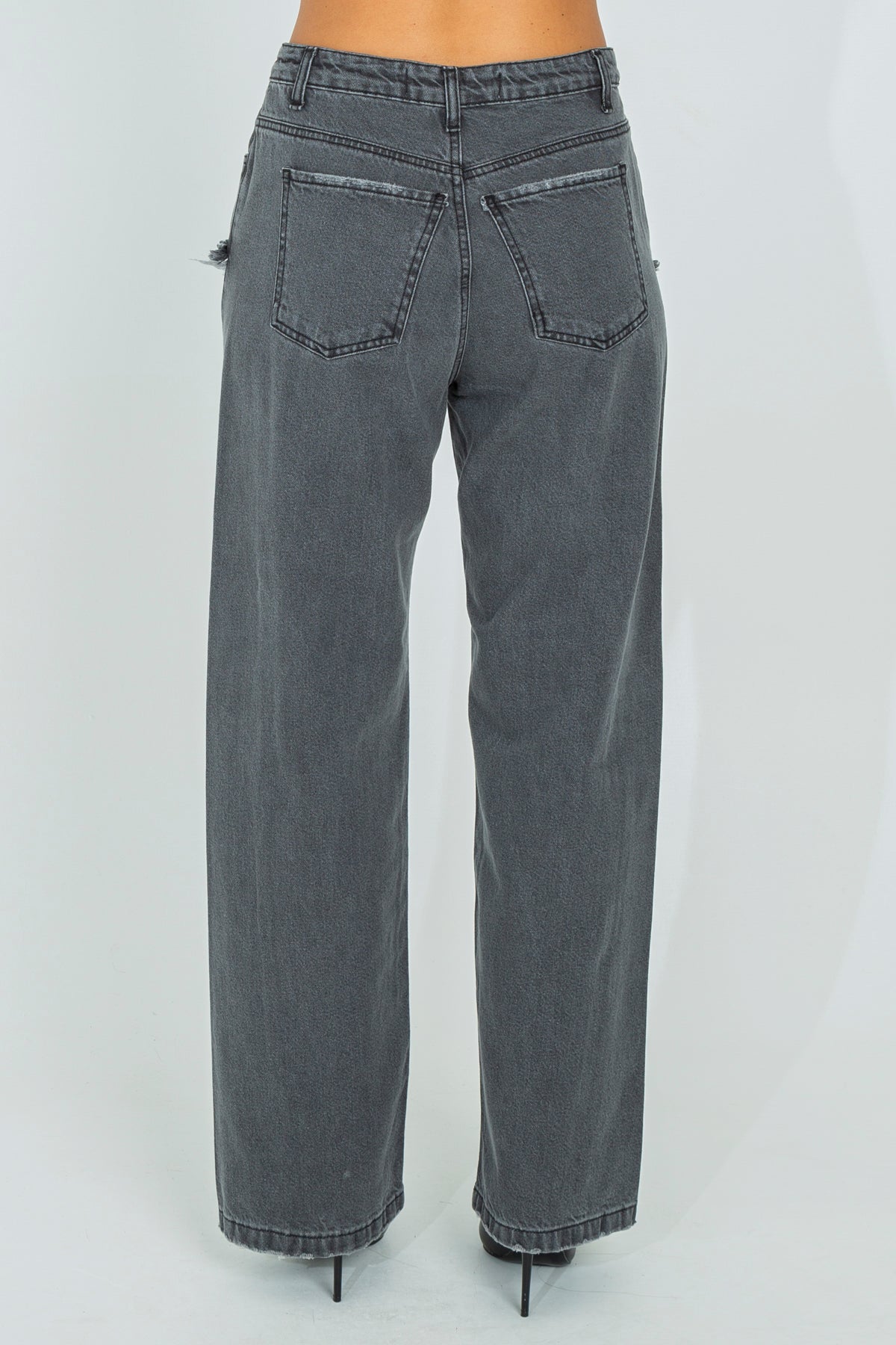 Wide leg jeans used