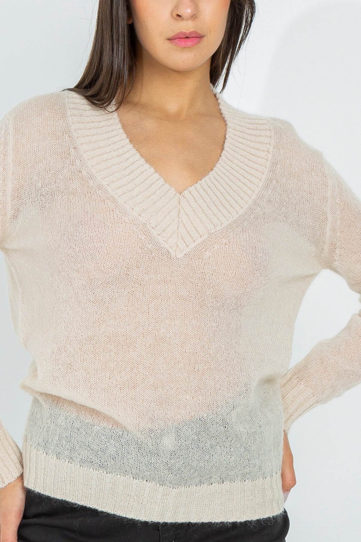 Maglia in mohair