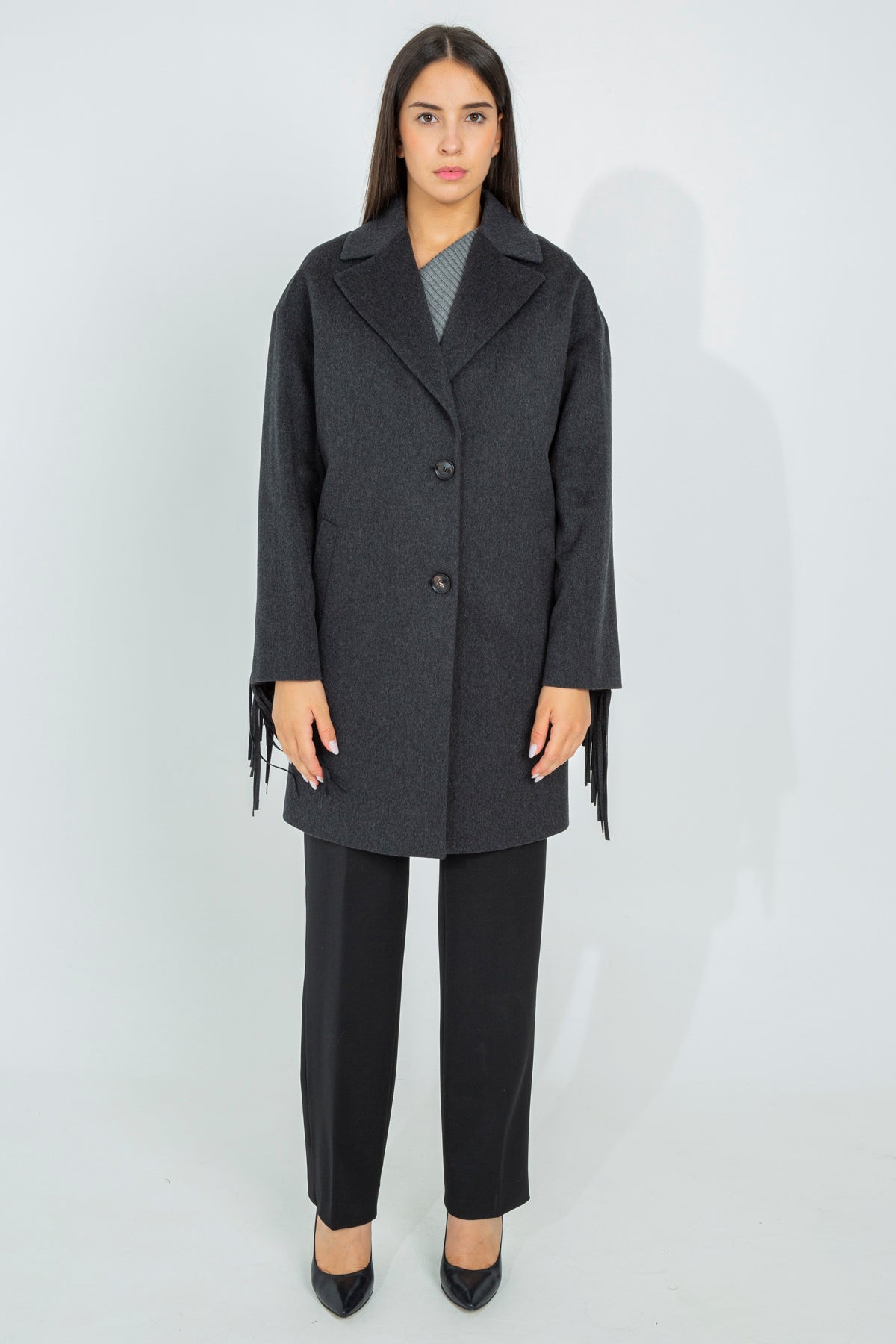 Long wool coat