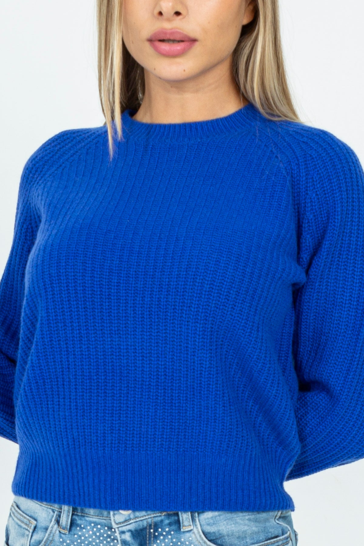 Knitted cashmere sweater