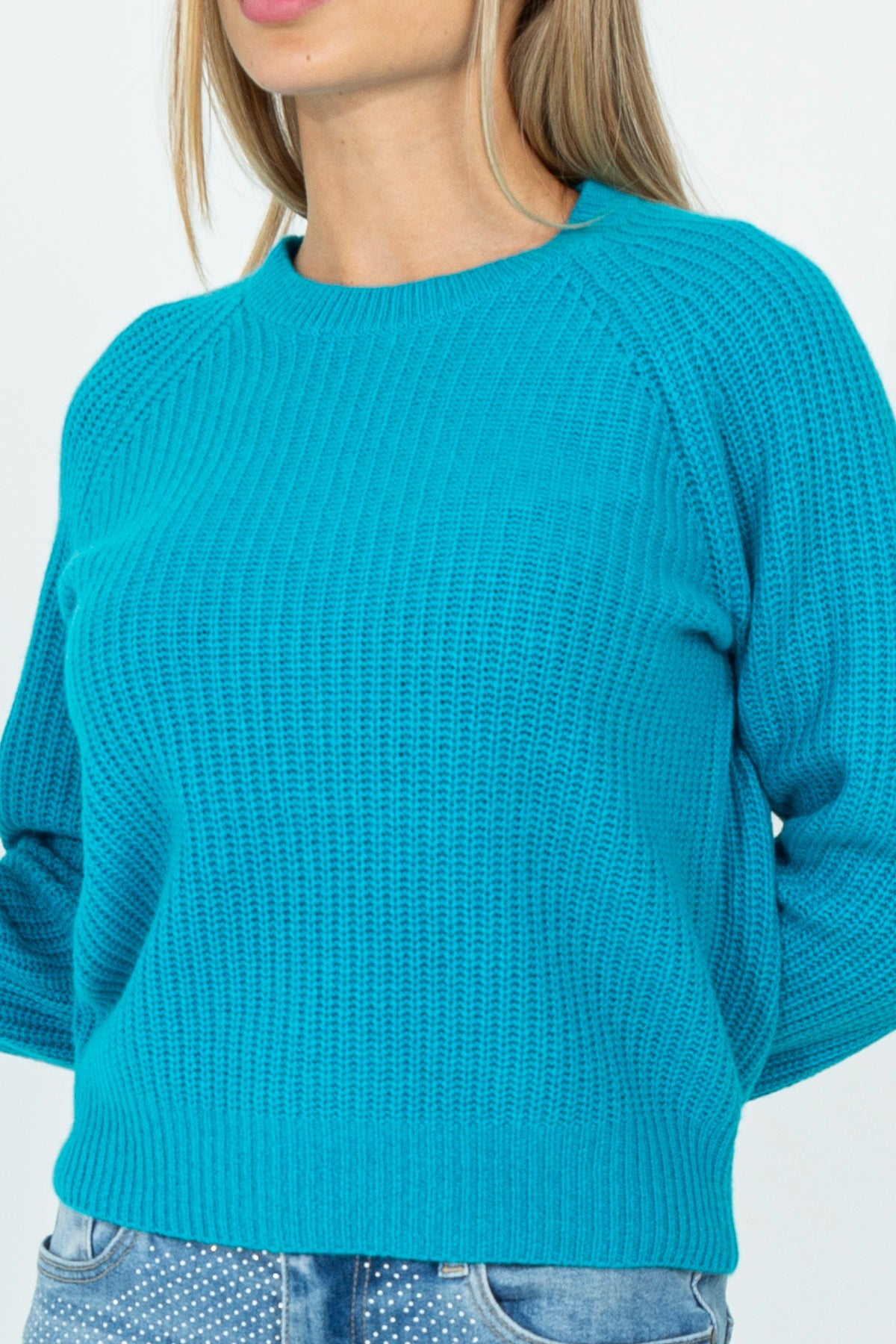 Knitted cashmere sweater