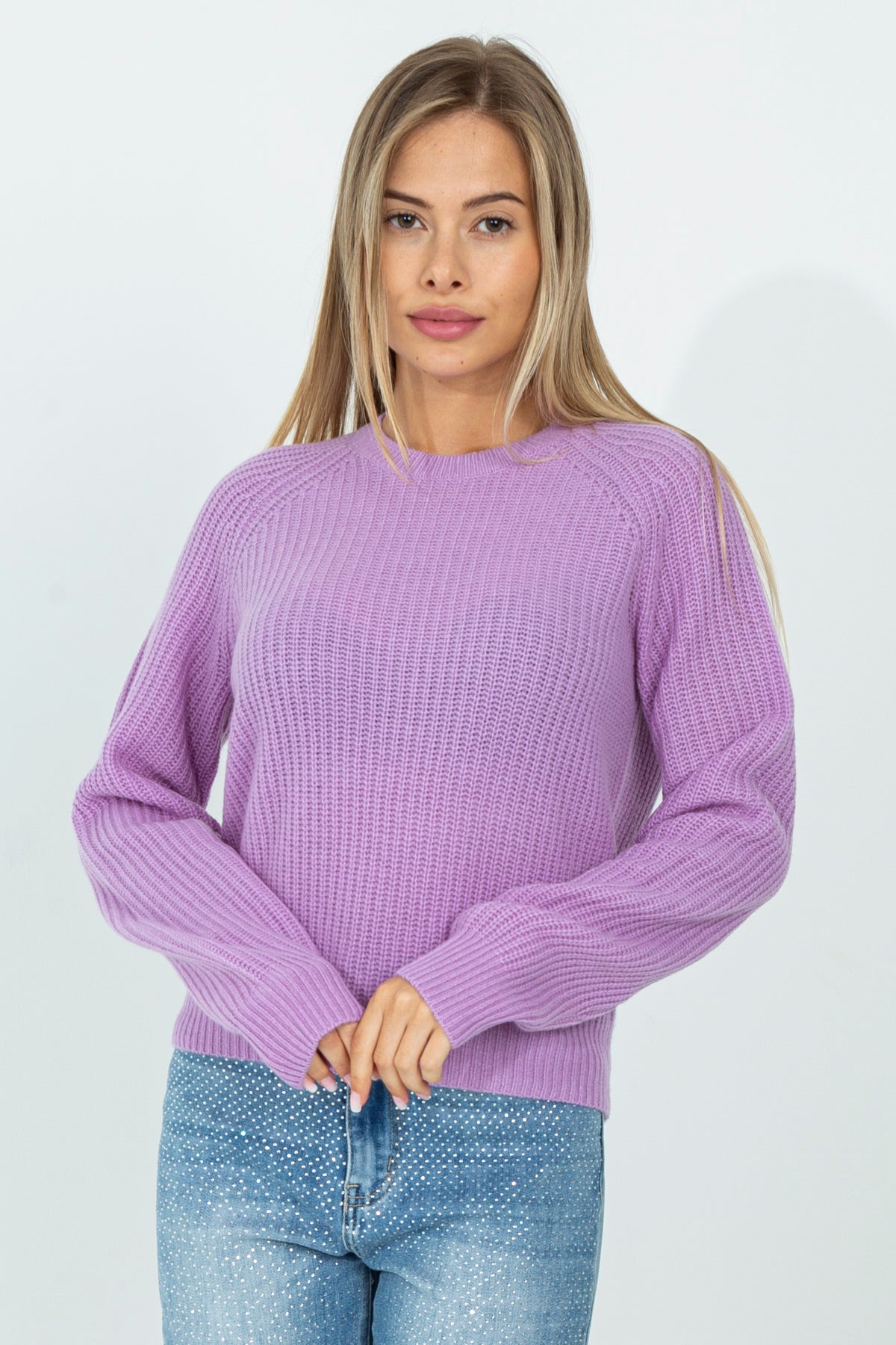 Knitted cashmere sweater