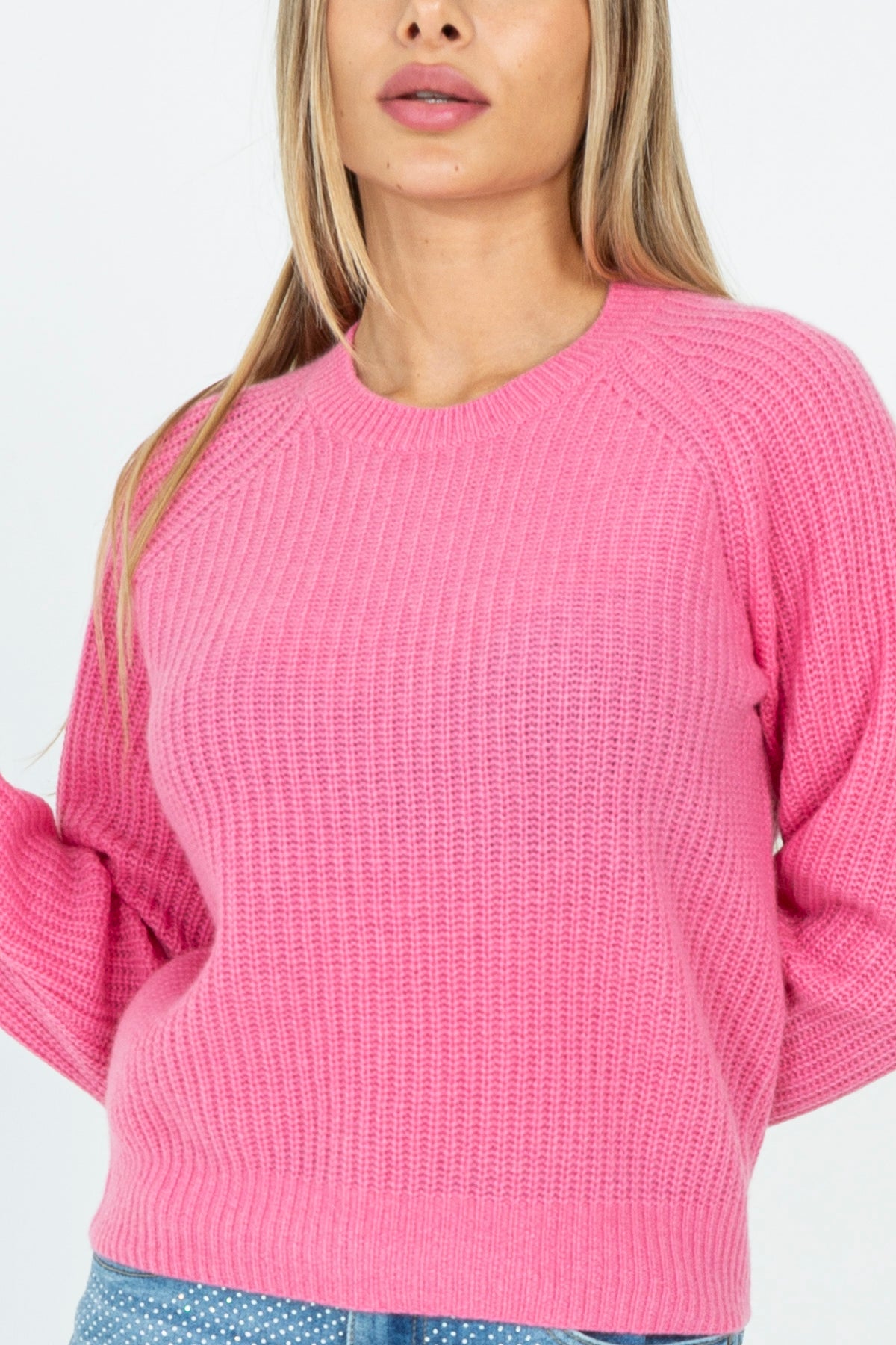 Knitted cashmere sweater