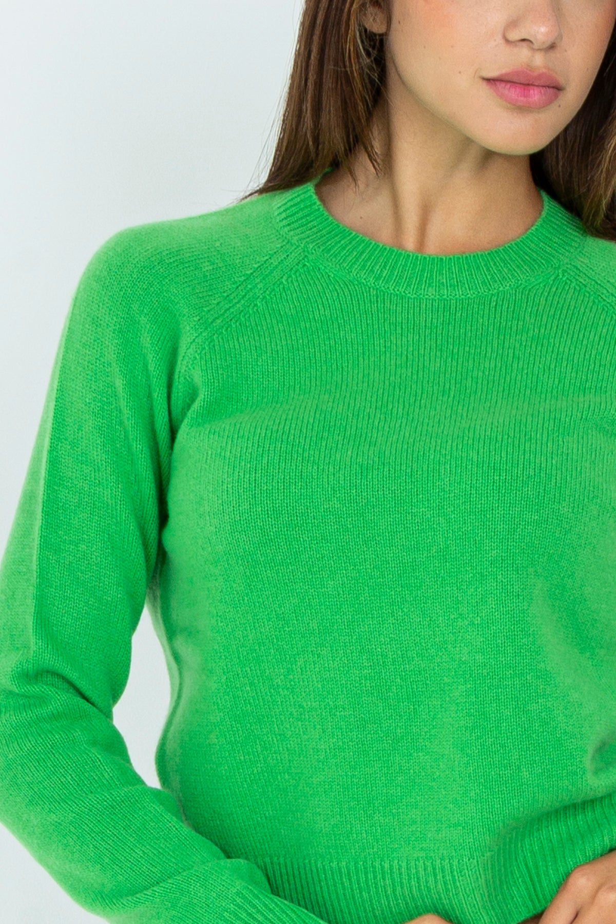 Cashmere crewneck sweater