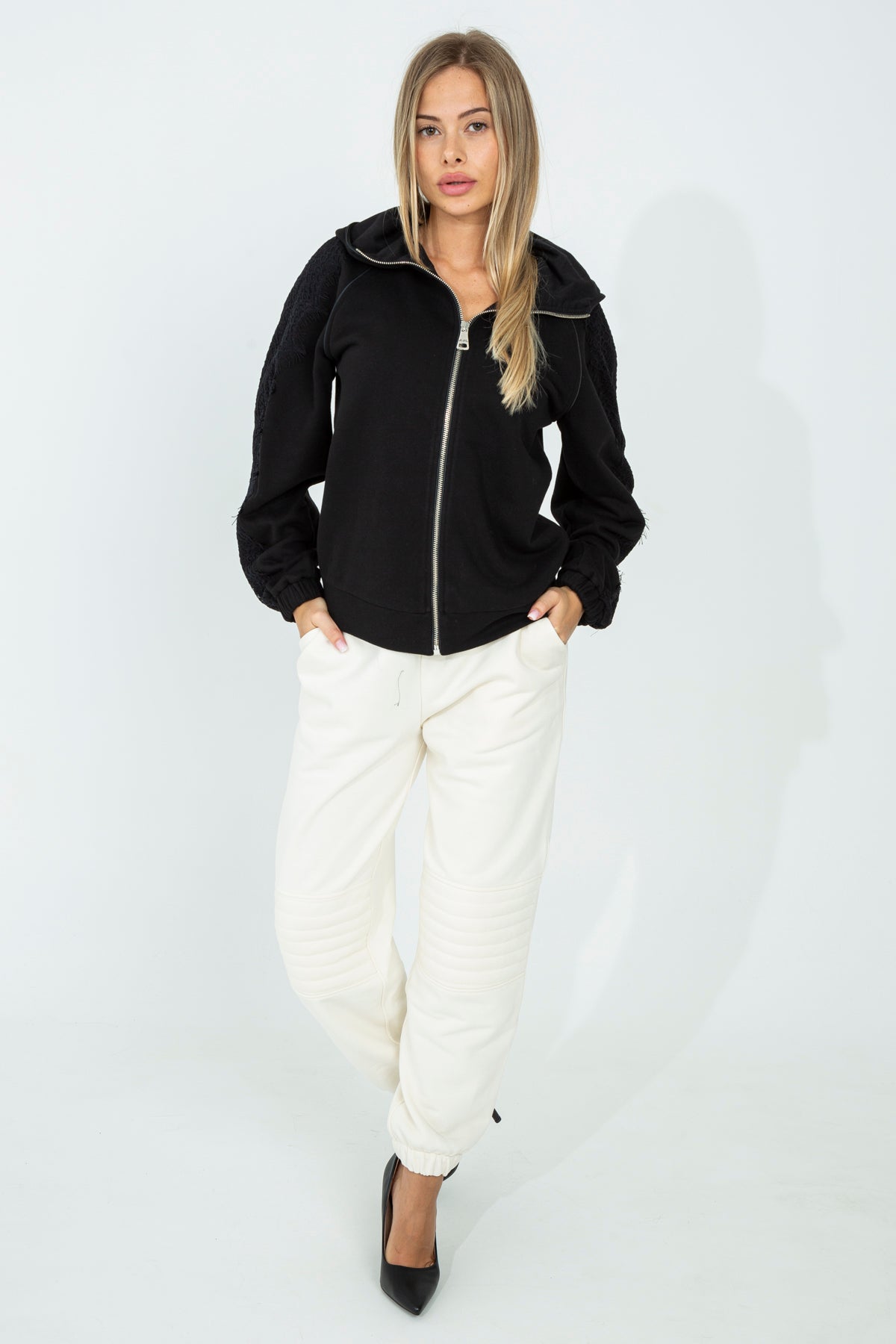 Tracksuit trousers with padding