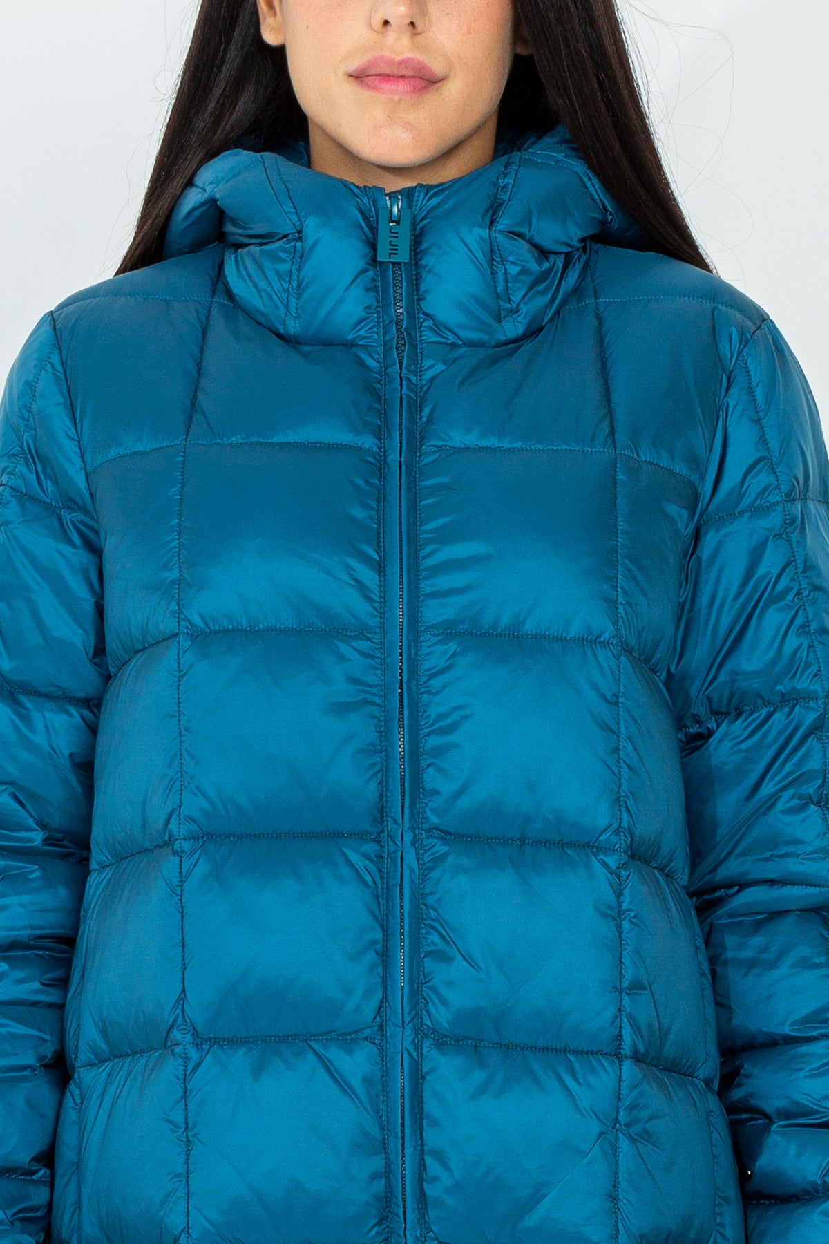 Midi down jacket