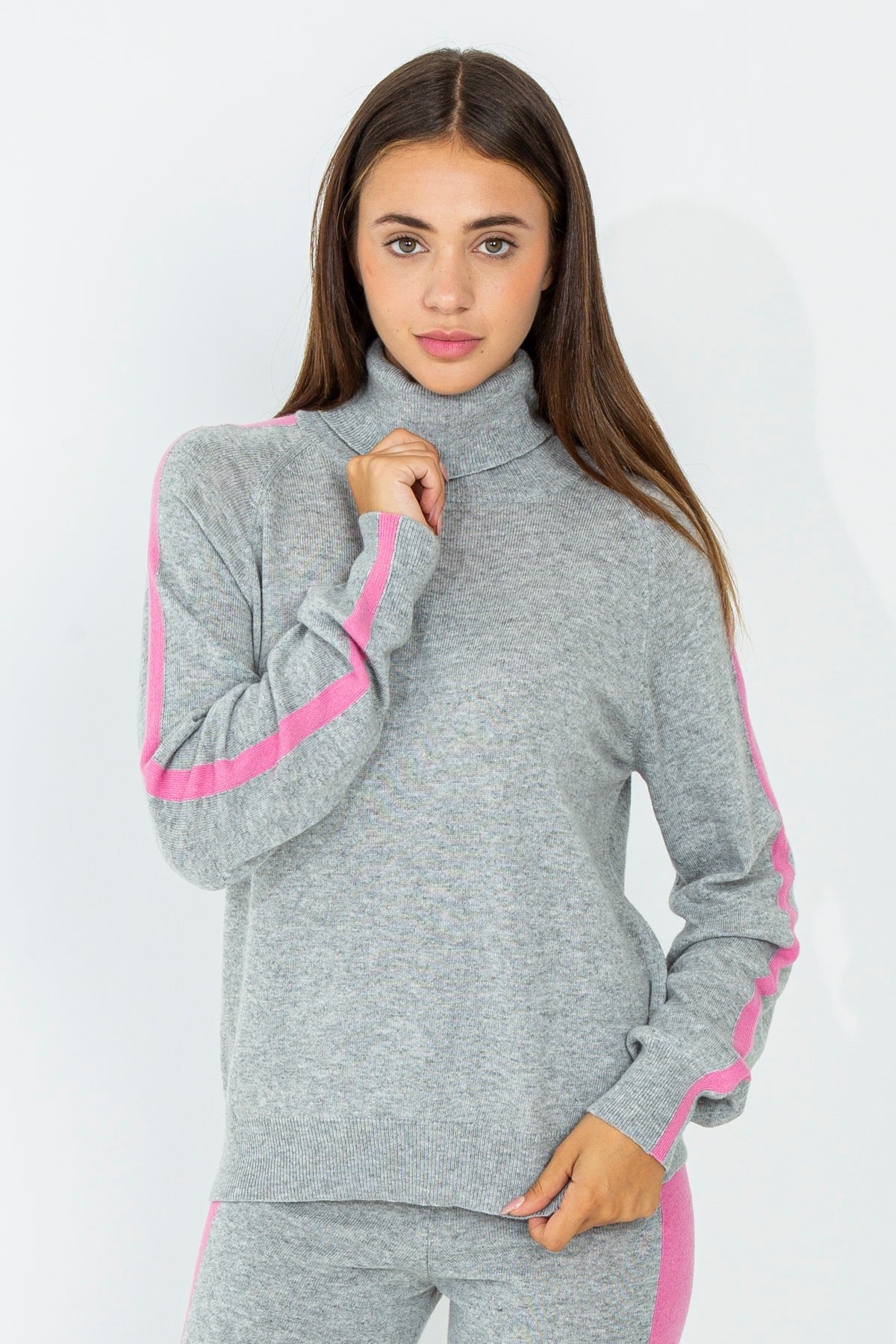 Cashmere blend turtleneck sweater