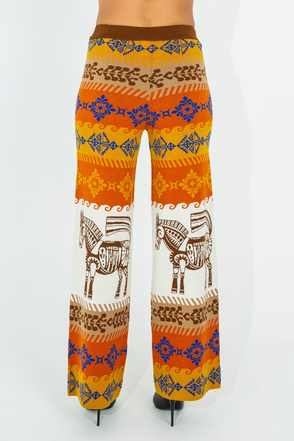 Pantalone palazzo pattern cavalli