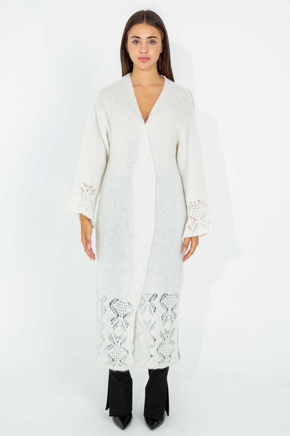 Kimono in punto pizzo