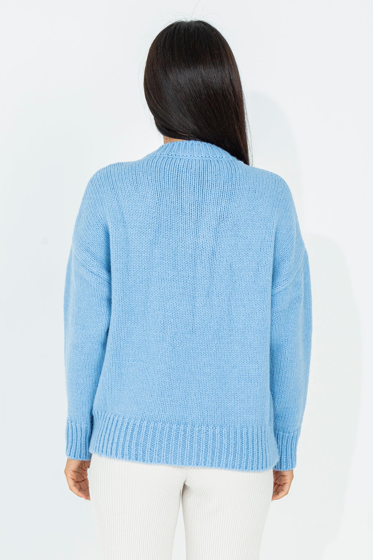 Pullover in misto lana