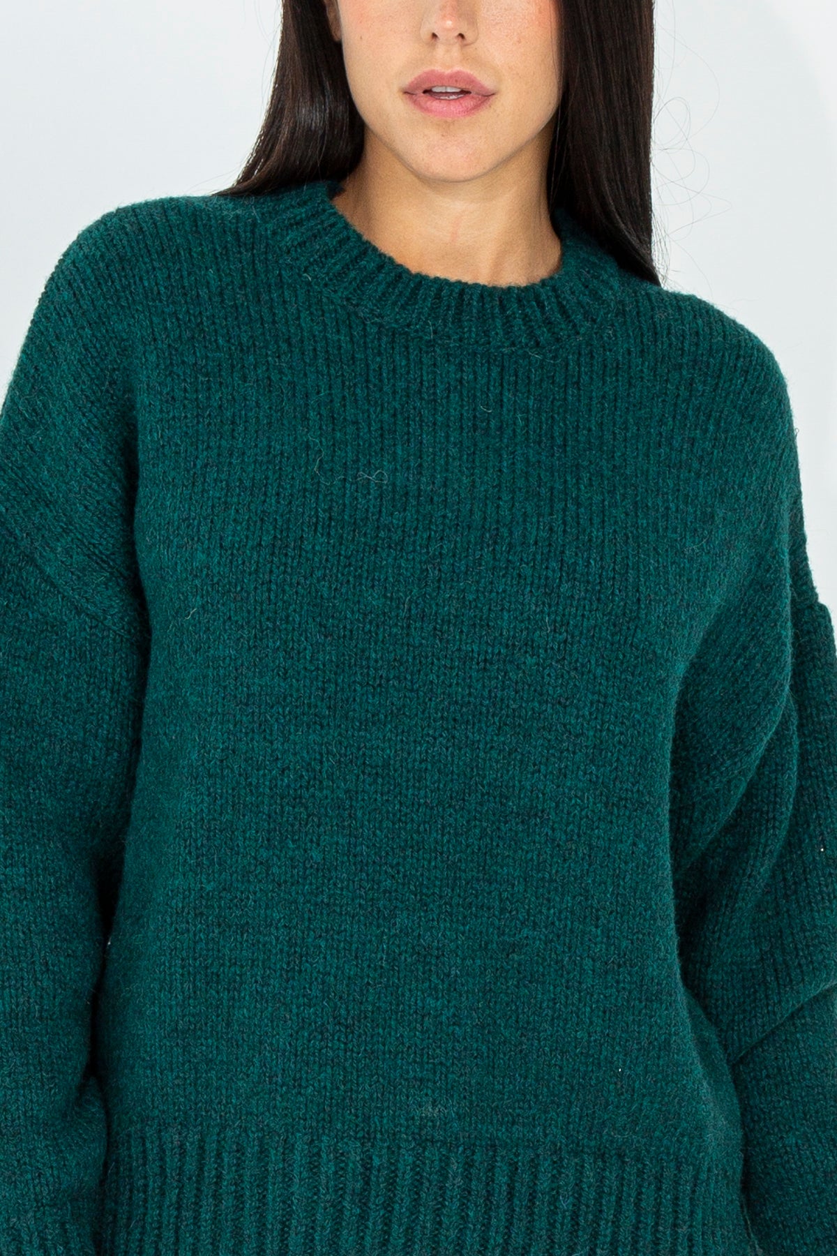 Pullover in misto lana