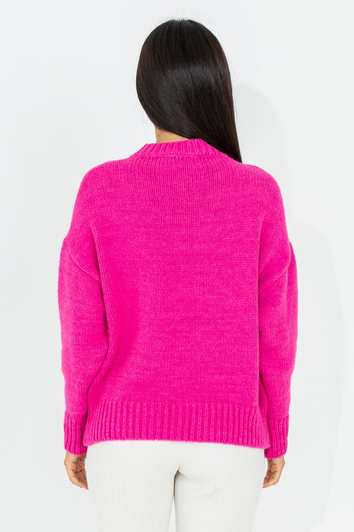 Pullover in misto lana