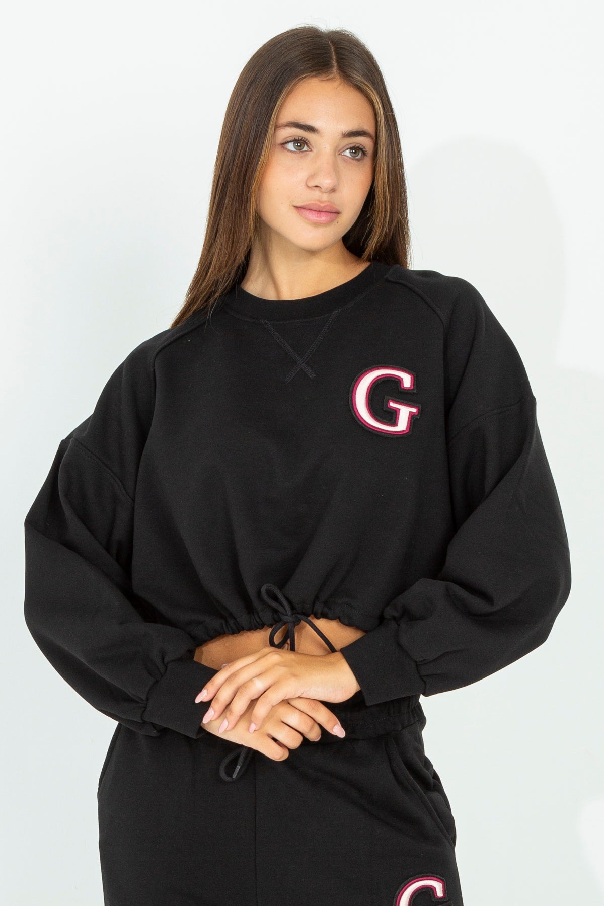 Boxy Crop Sweatshirt