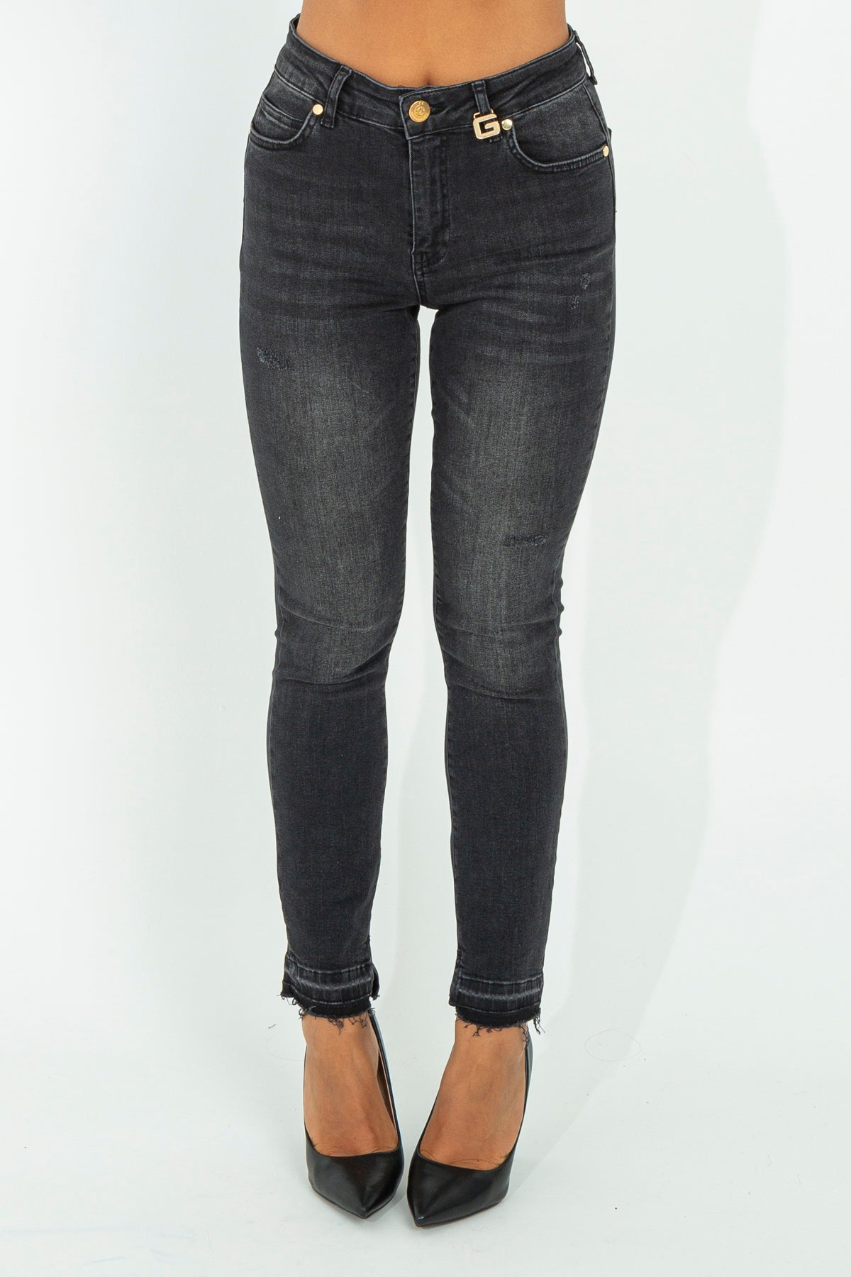 Medium Wash Skinny Jeans