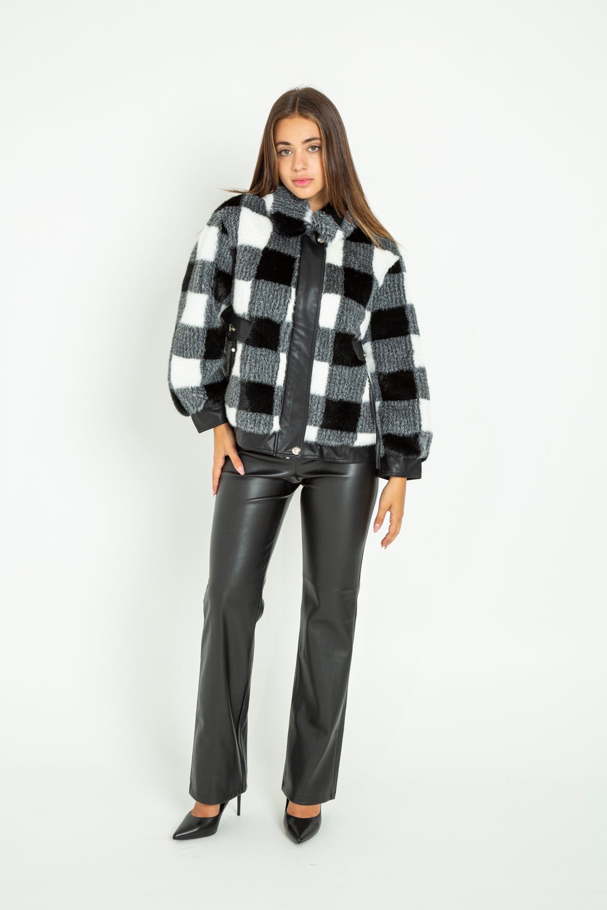 Pelliccia eco-fur check