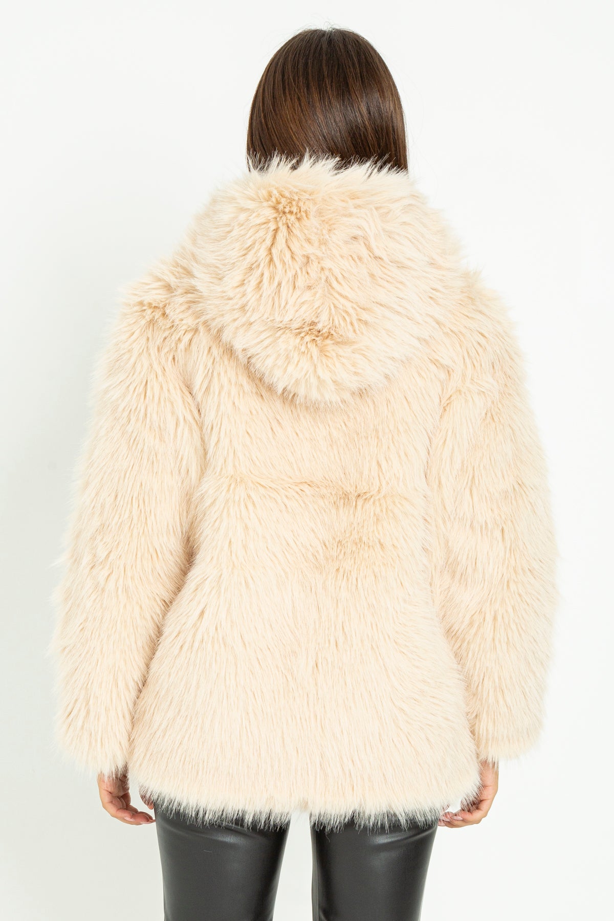 Pelliccia eco-fur over