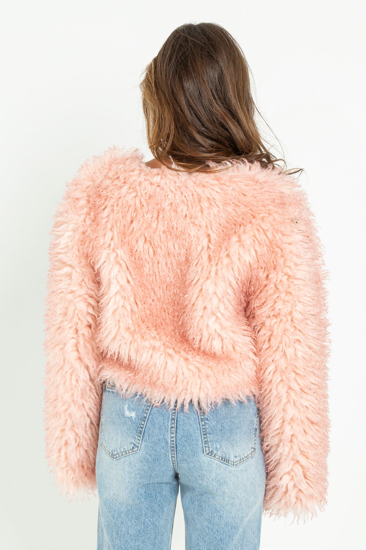 Pelliccia eco-fur corta