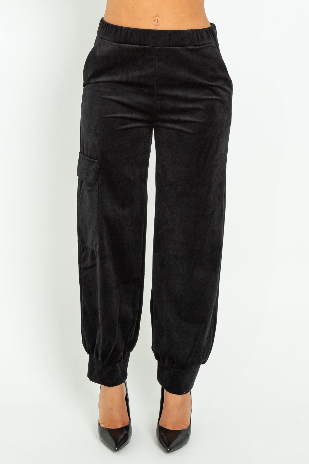 Chenille cargo pants