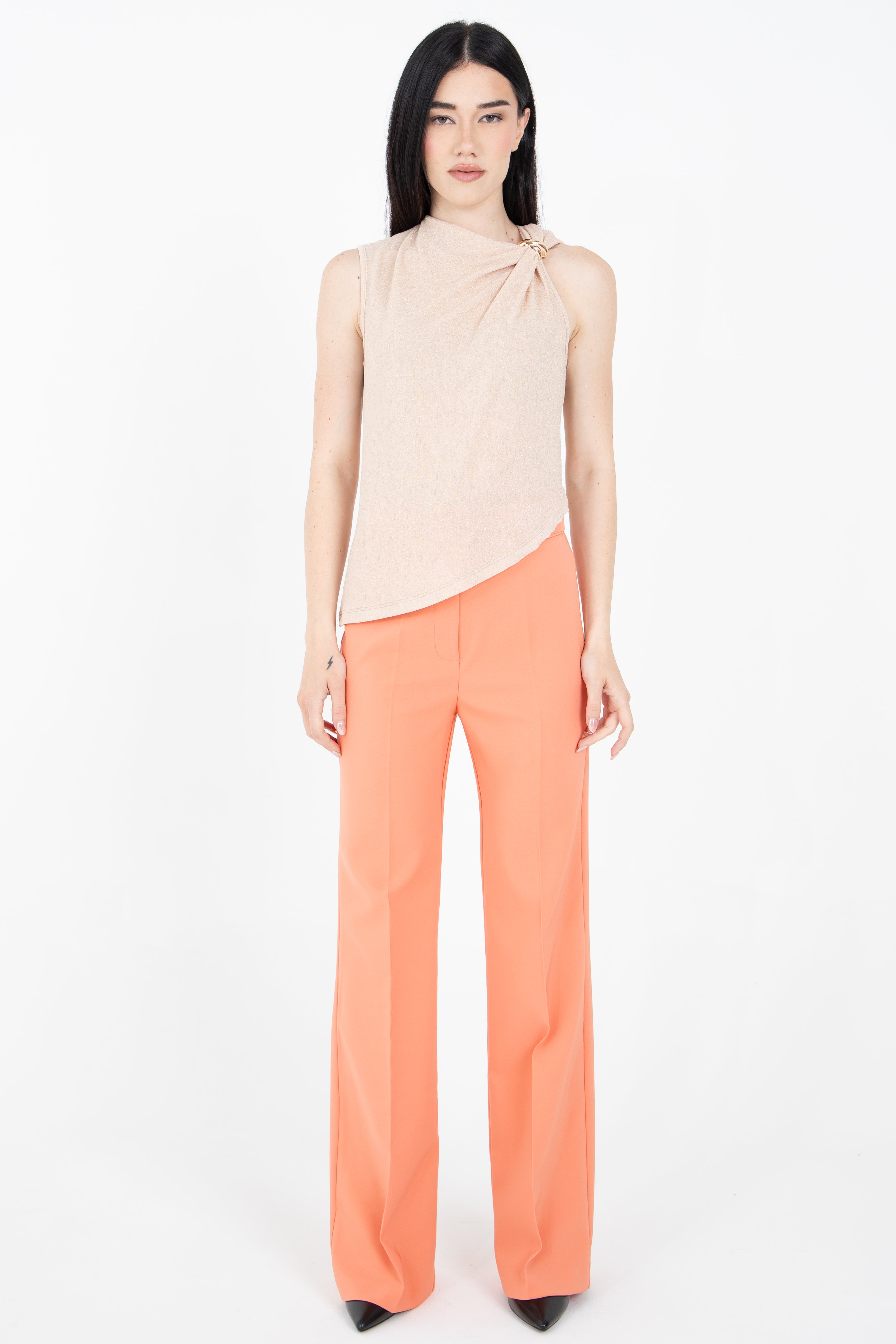 Canotta lurex asimmetrica