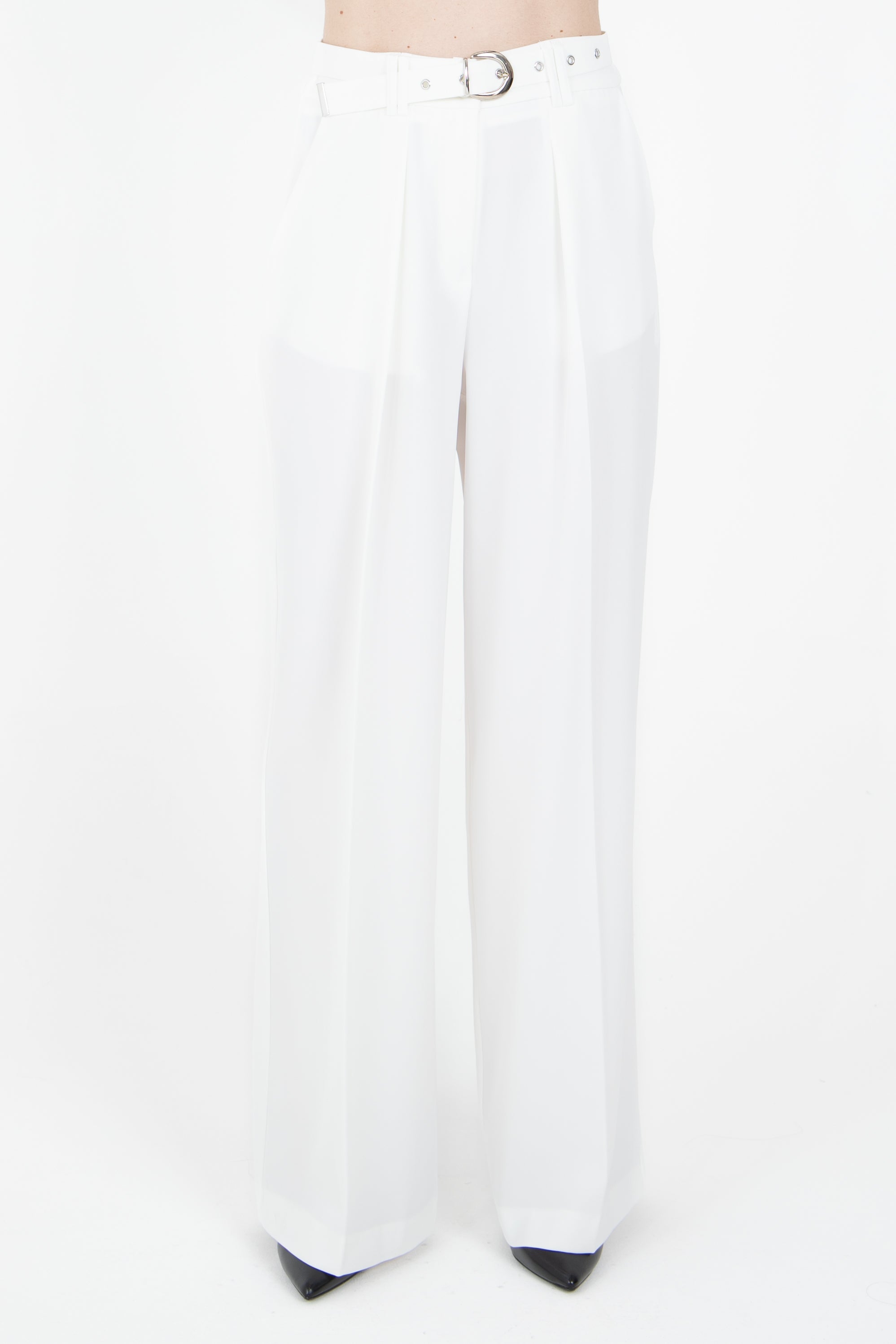 Pantalone a gamba ampia