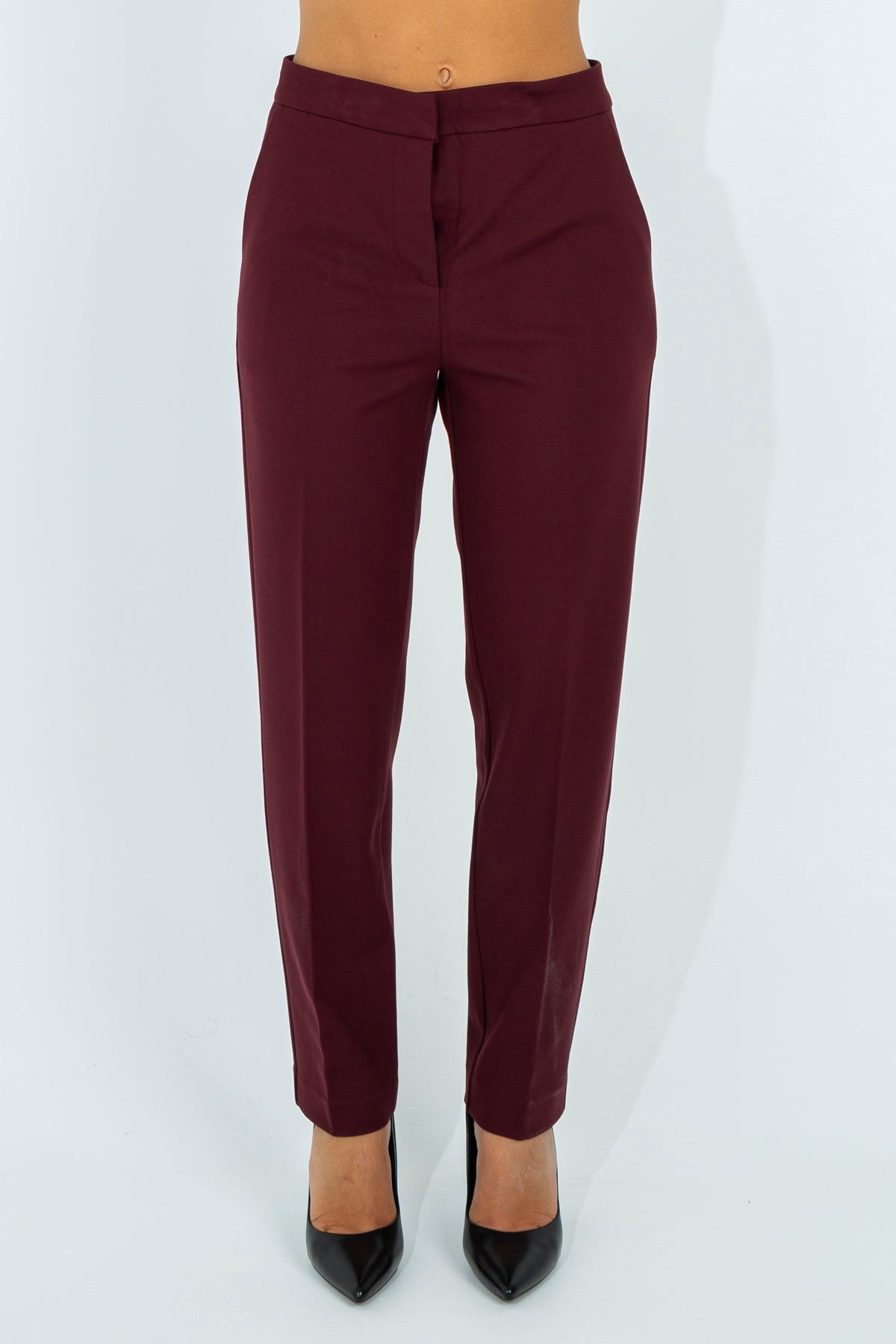 Milanese stitch trousers