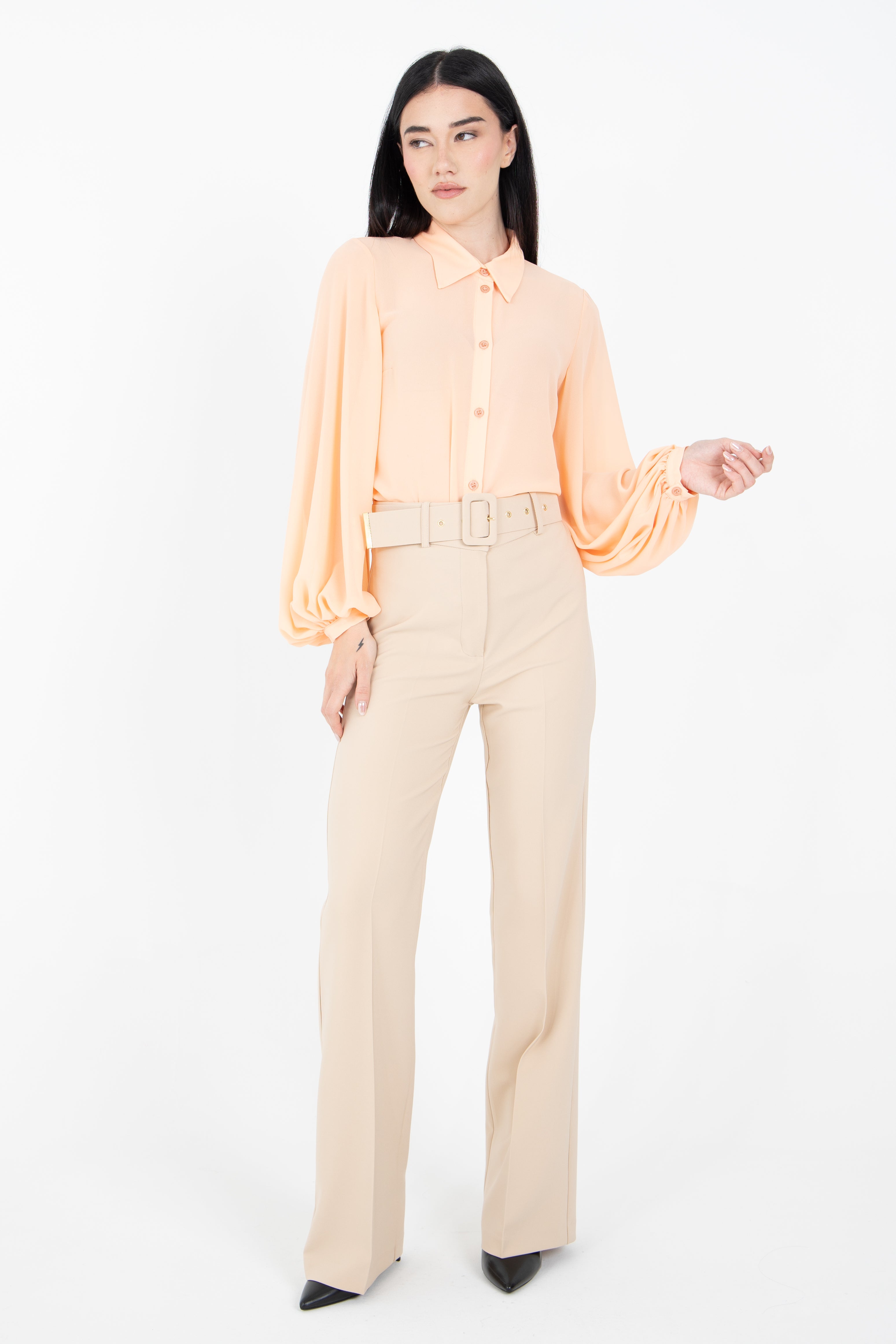 Camicia con maniche ampie