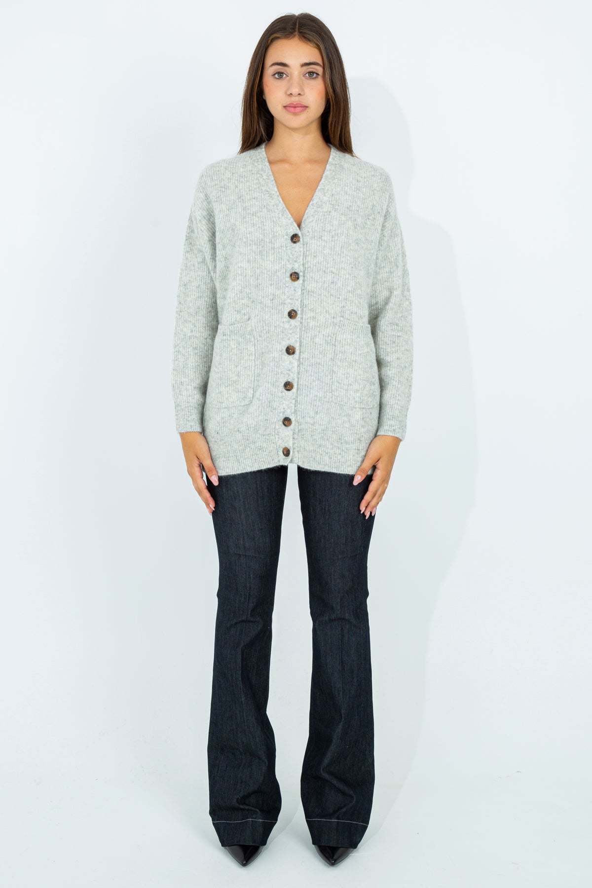 Wool Blend Cardigan