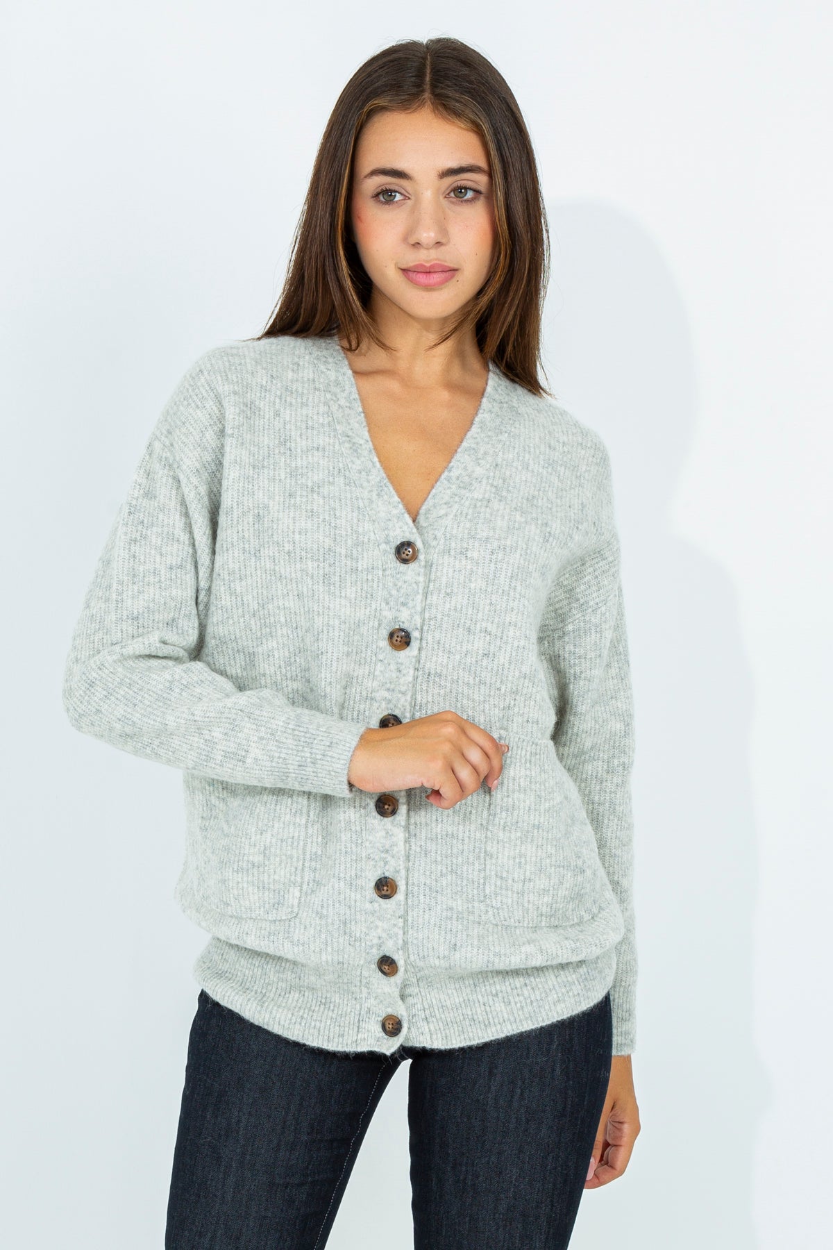 Wool Blend Cardigan