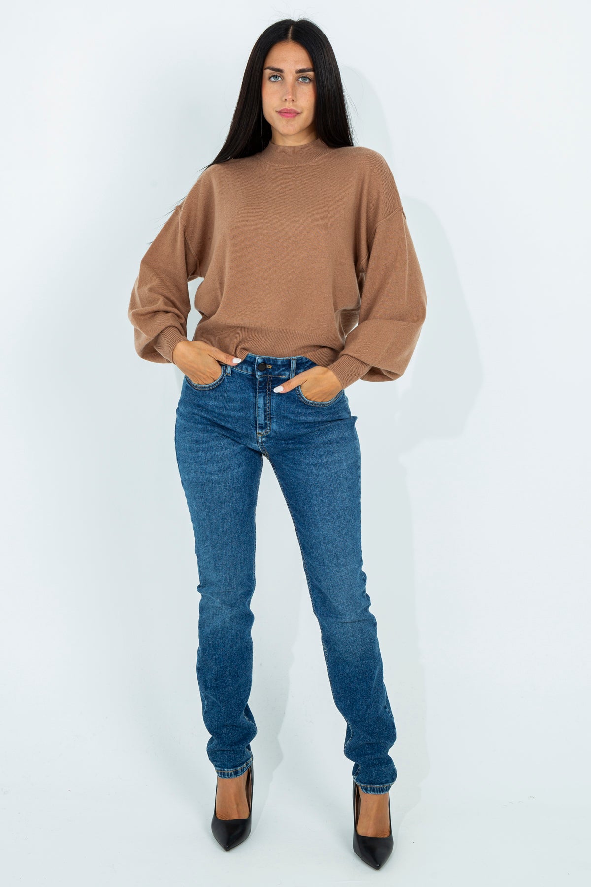 Boxy Crewneck Sweater