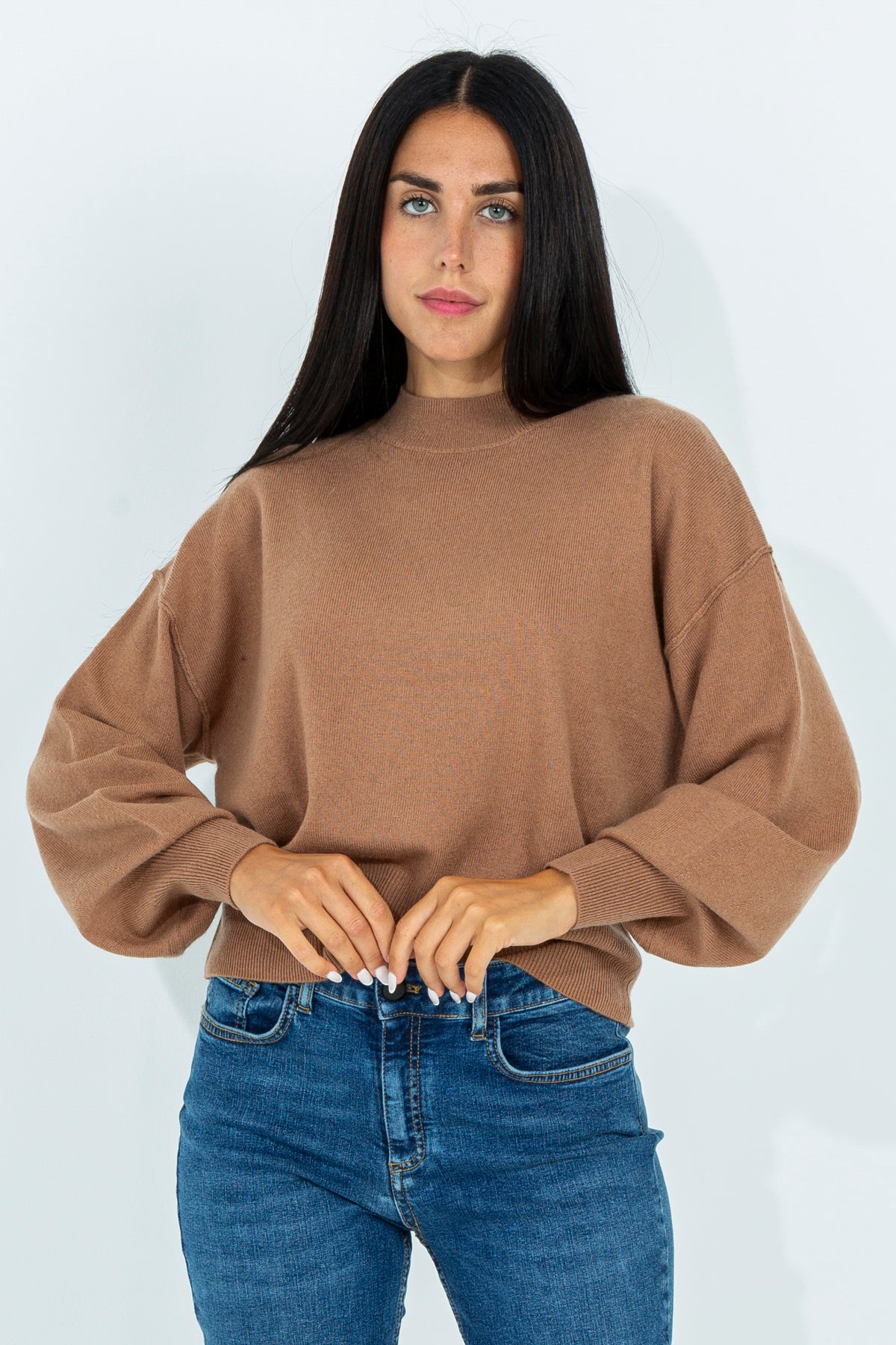 Boxy Crewneck Sweater