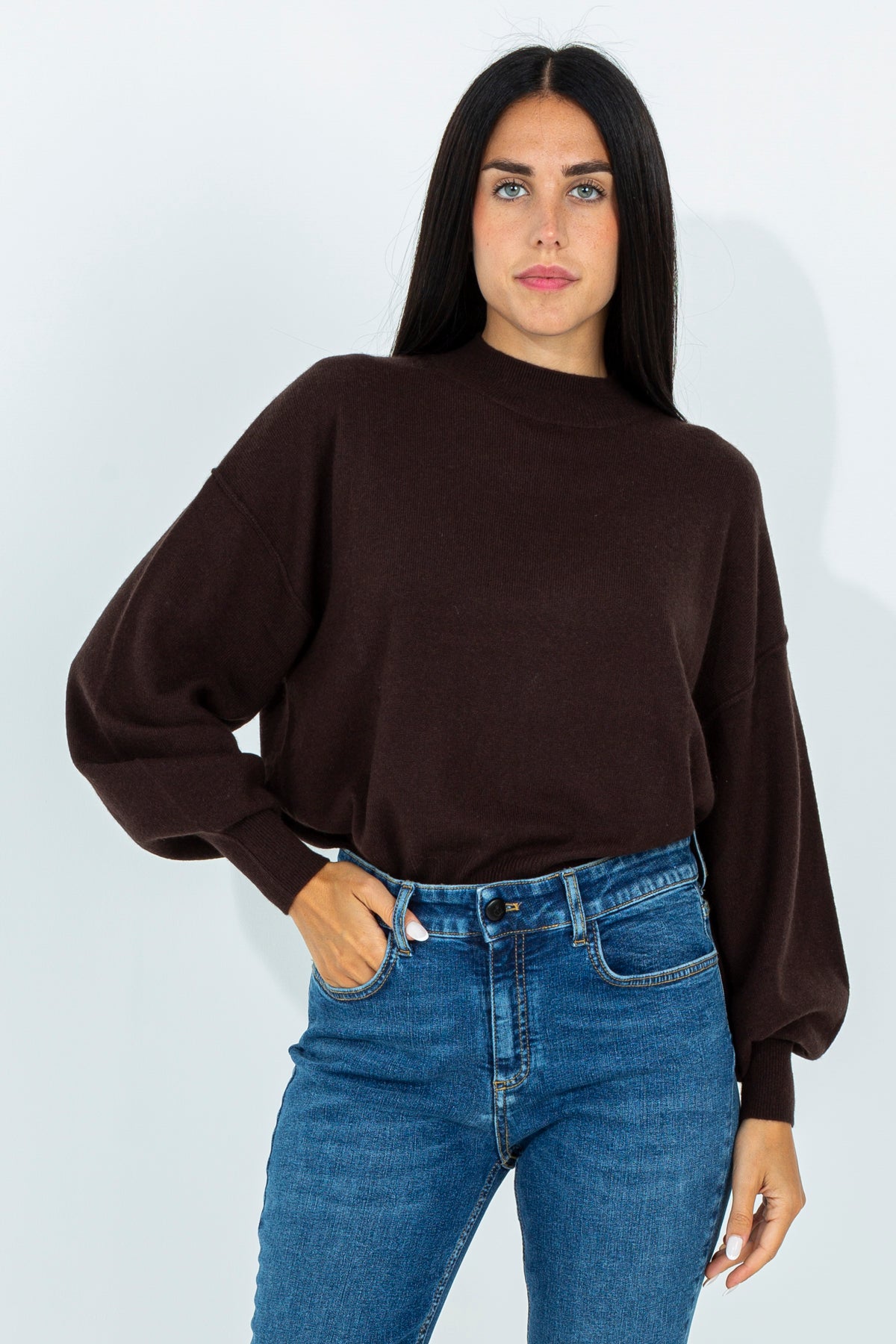 Boxy Crewneck Sweater