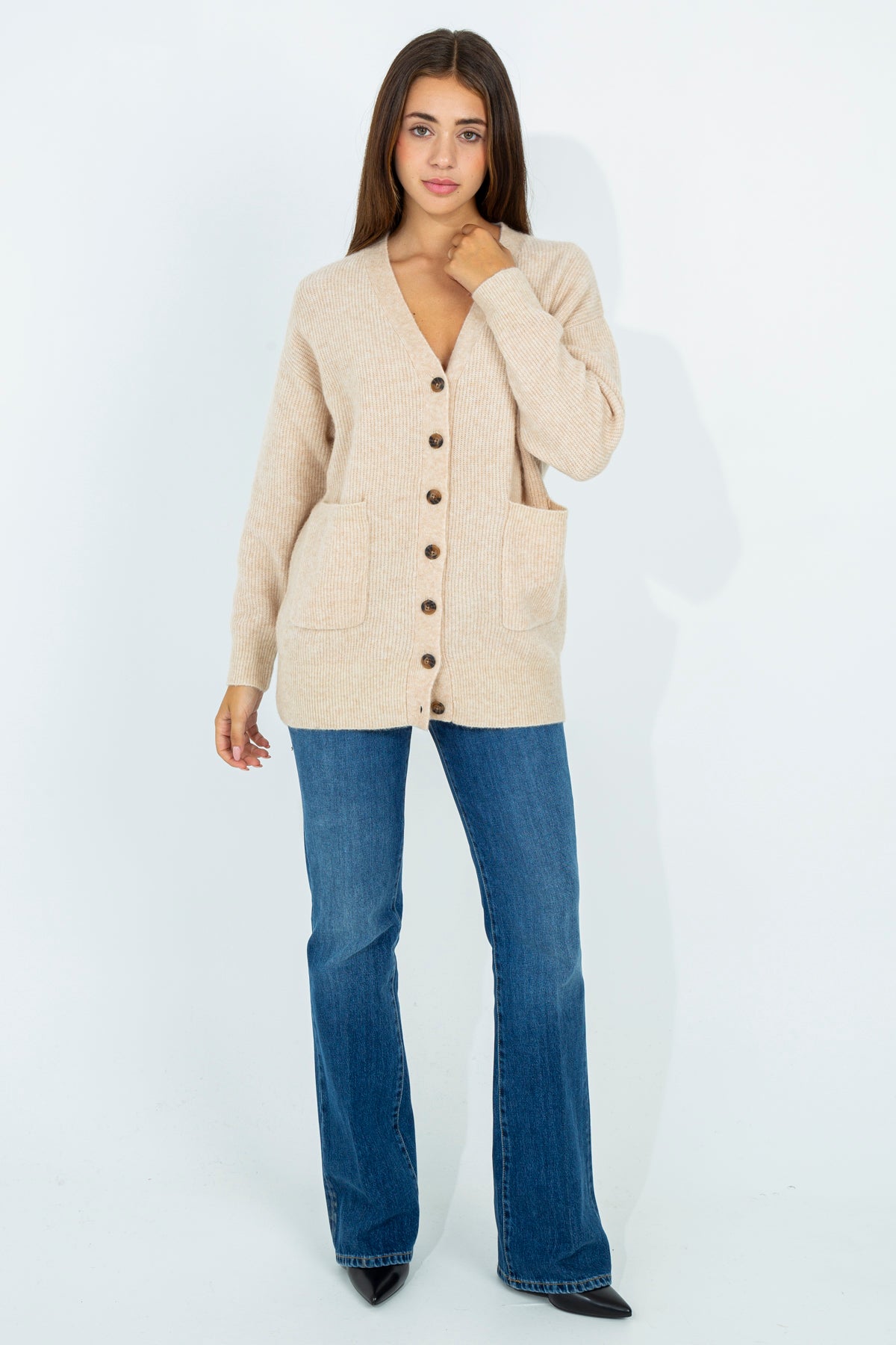 Wool Blend Cardigan