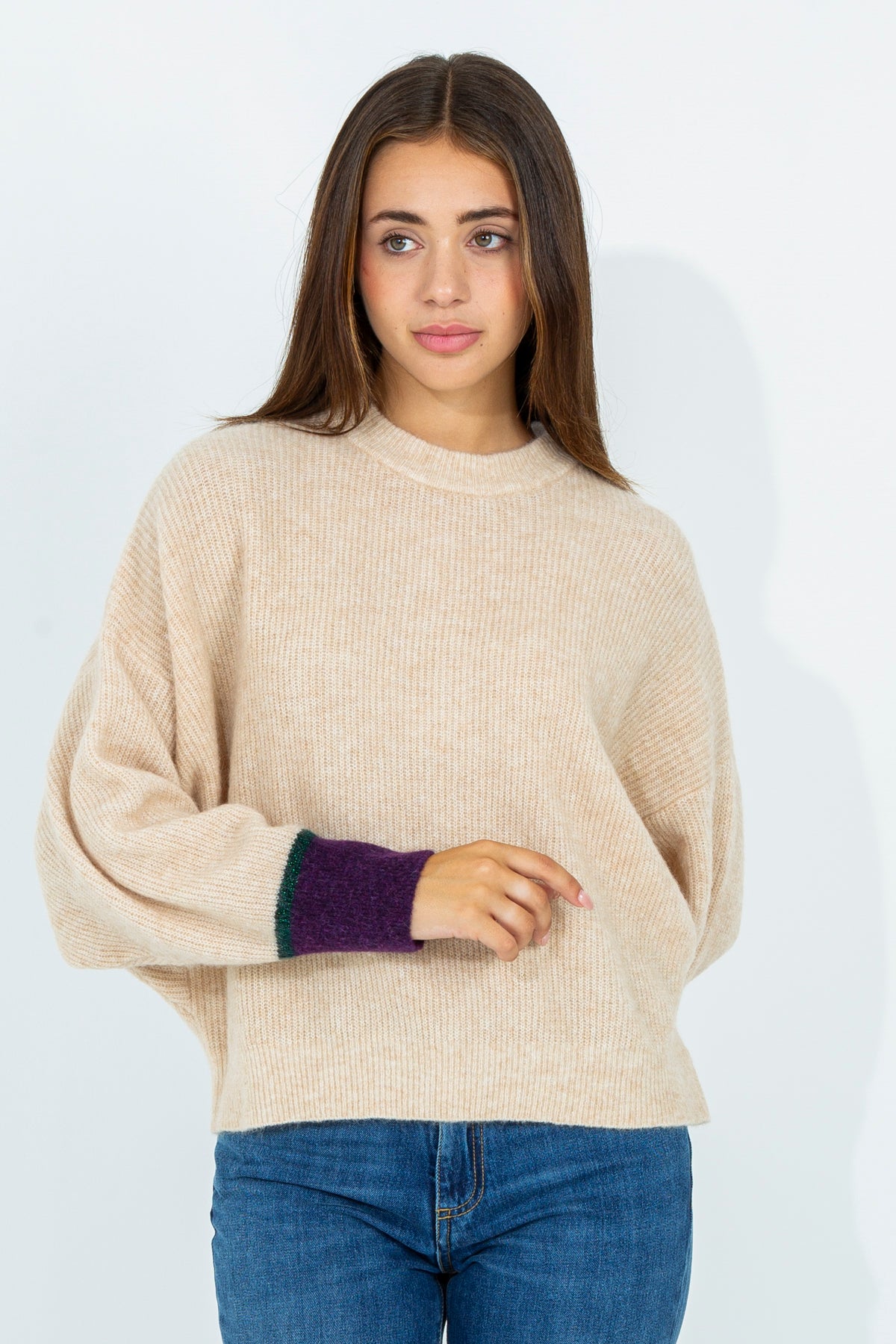 Maglione in misto lana