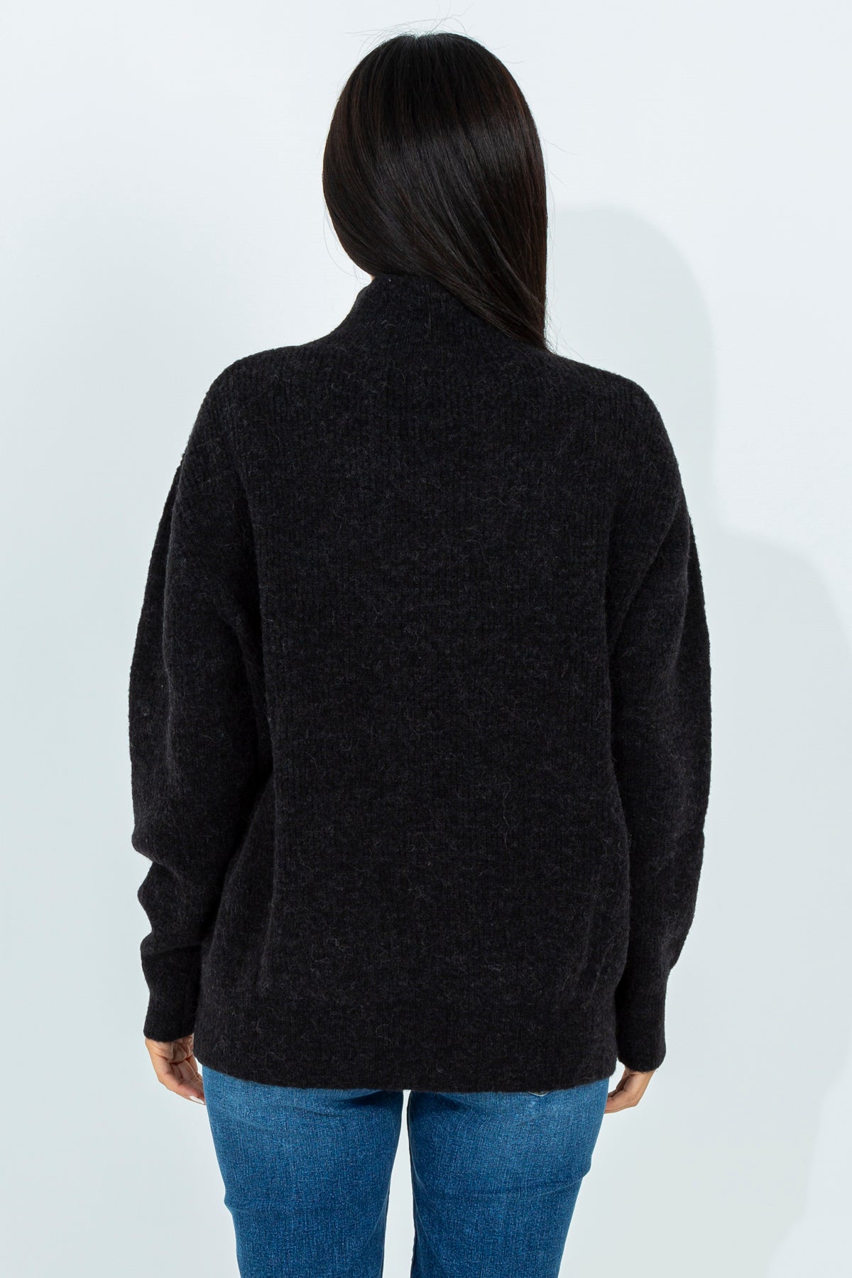 Half-neck sweater