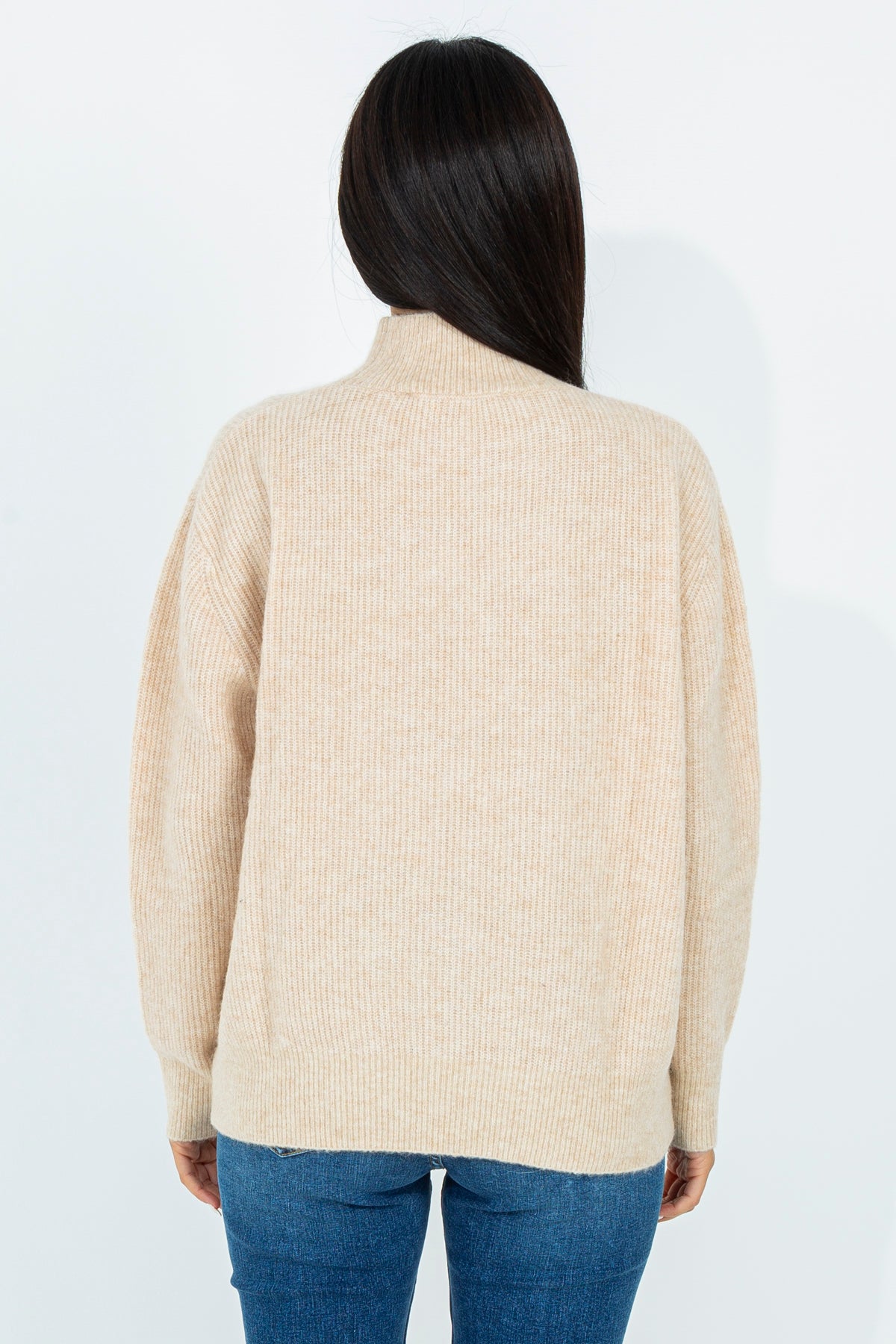 Half-neck sweater