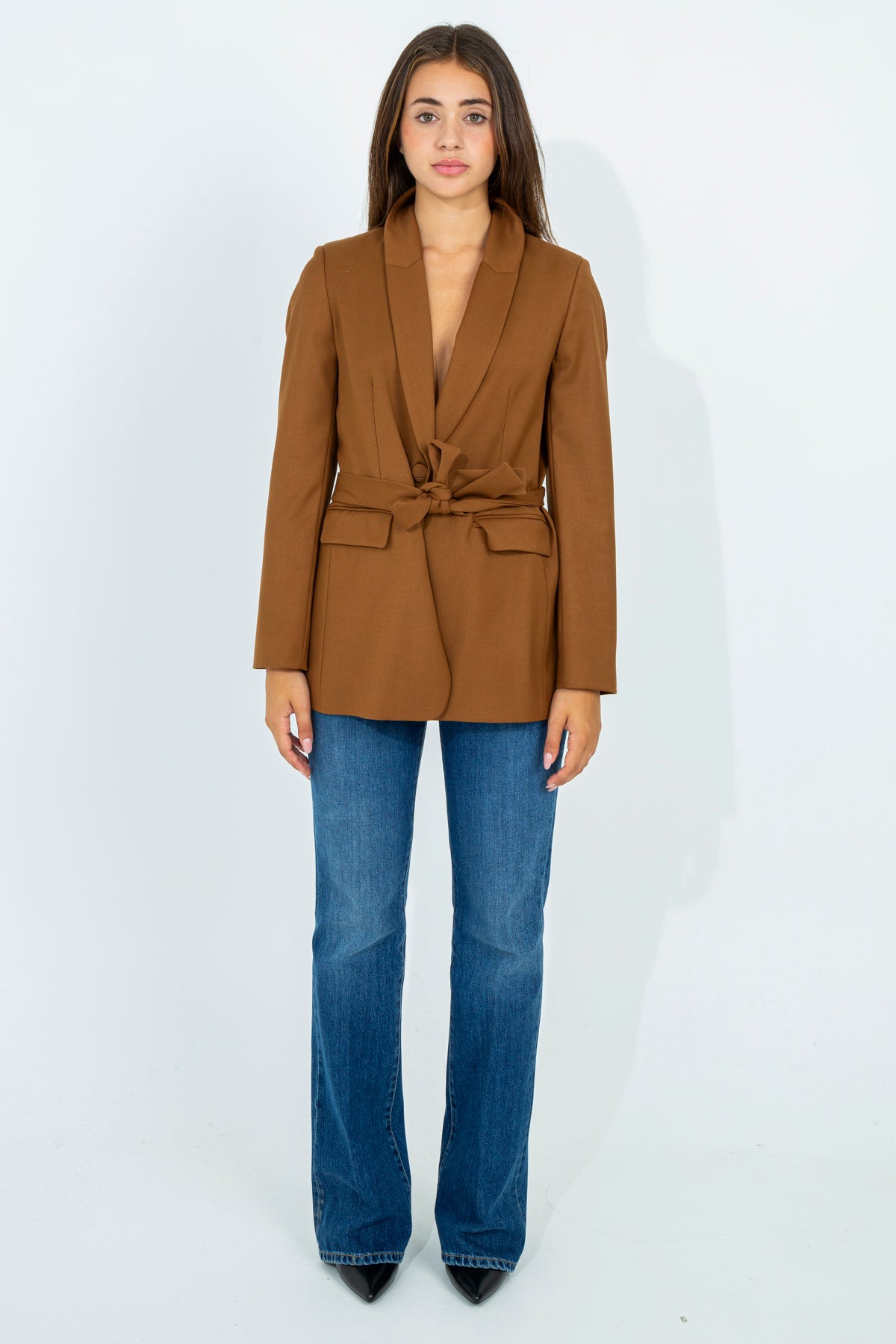 Viscose blend jacket